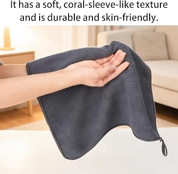 saerryor Microfiber Hand Towels with Hanging Loop Kitchen Hand Towels