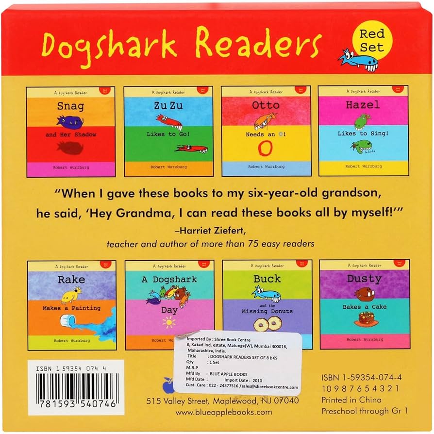 Amazon.com: Dogshark Readers Red Set: 9781593540746: Robert