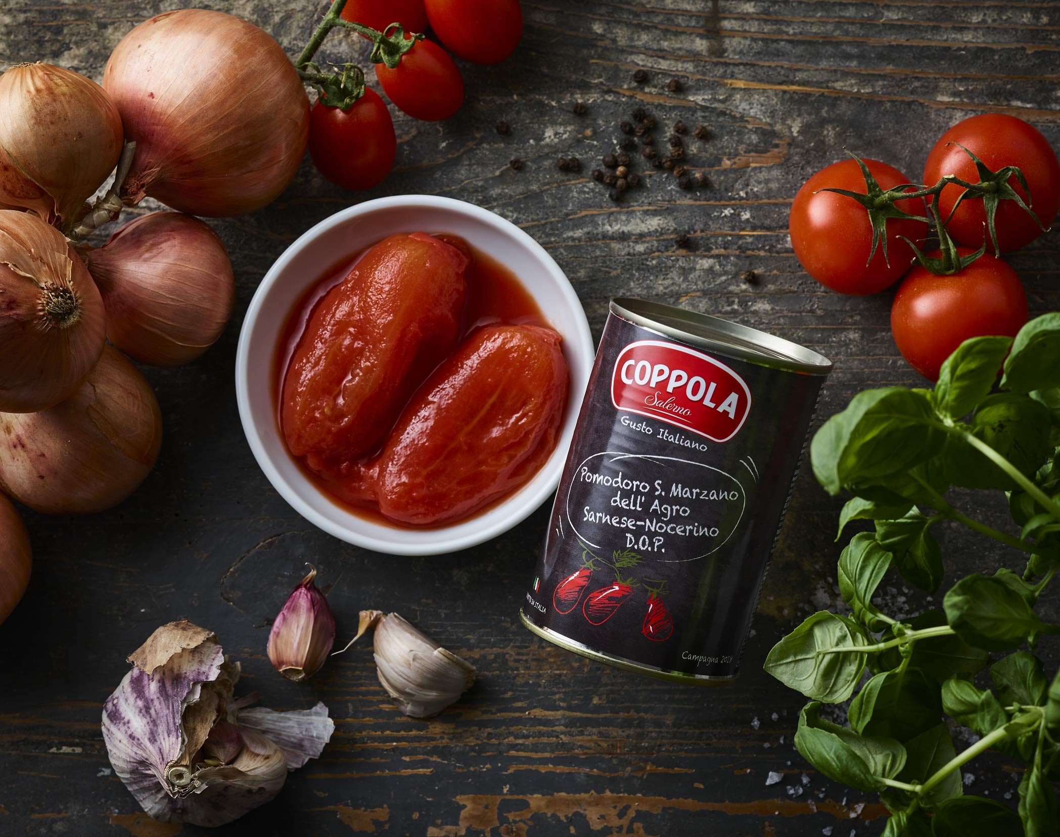 Coppola Tomates San Marzano DOP 400g (Caja de 12)