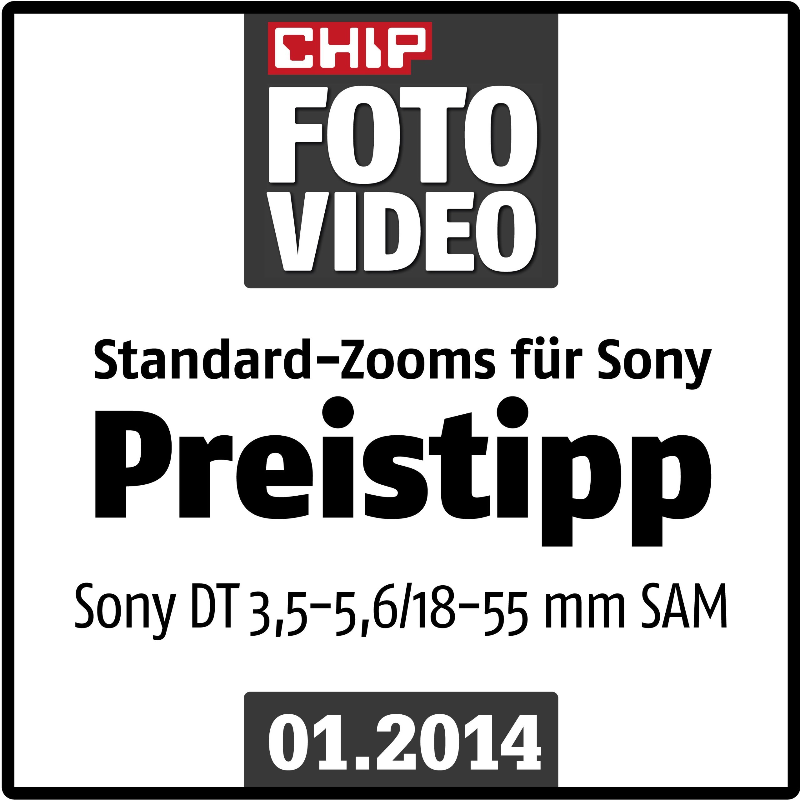 Sony SAL1855 Alpha 18-55 mm F3.5-5.6 Zoom (renouvelé)
