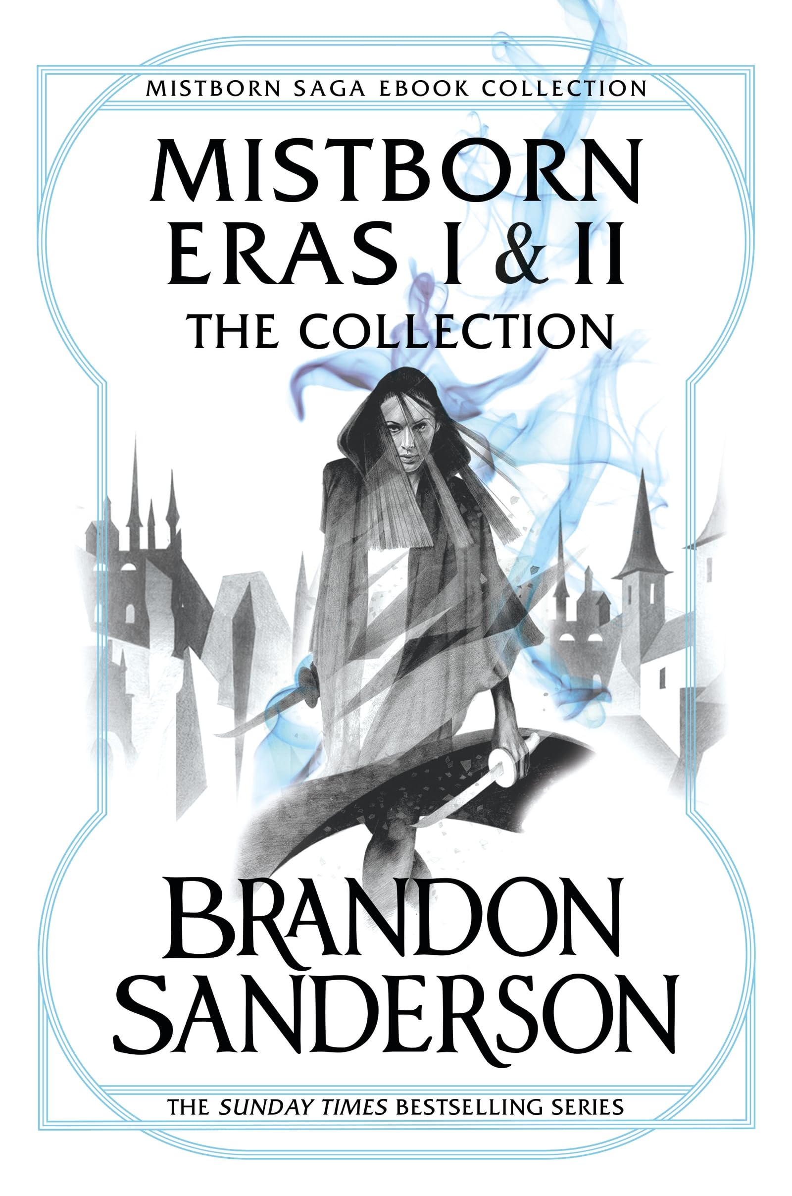 Book cover for Mistborn series