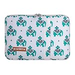 Protecta Phoenix Waterproof 13 Inch Laptop Sleeve Bag for Men & Women Ideal for Office & College Compatible With Macbook Air M1 A2337 and Macbook Pro A2338 & Other Slim 13″ Laptops – (Elephants Print)