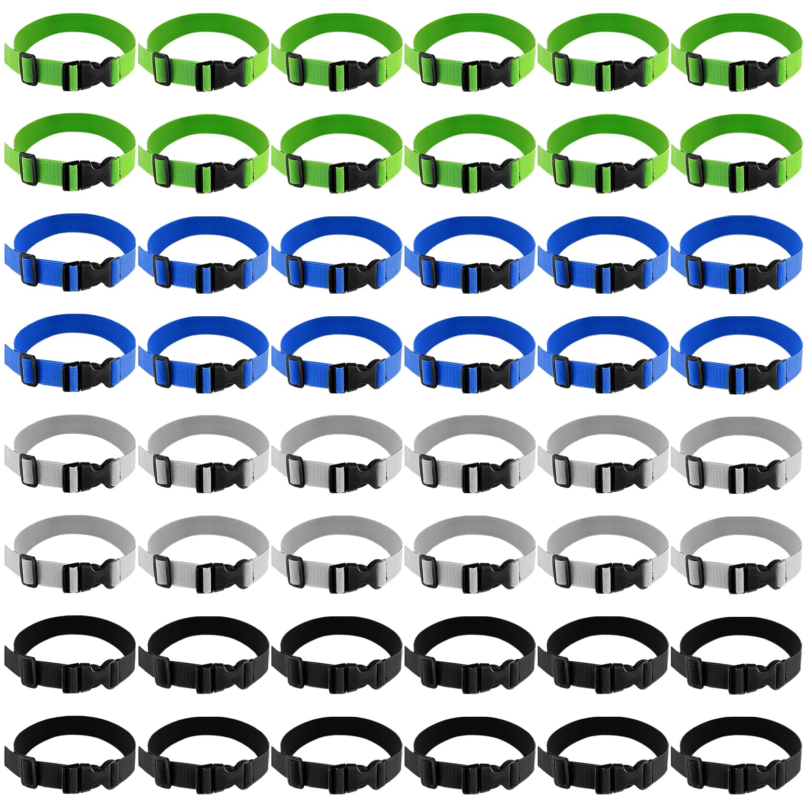 48PCS Laundry Strap with Buckle Laundry Loops Buckle Wash Care Utility Strap Replacement Household Cleaning Loop Accessories Tools