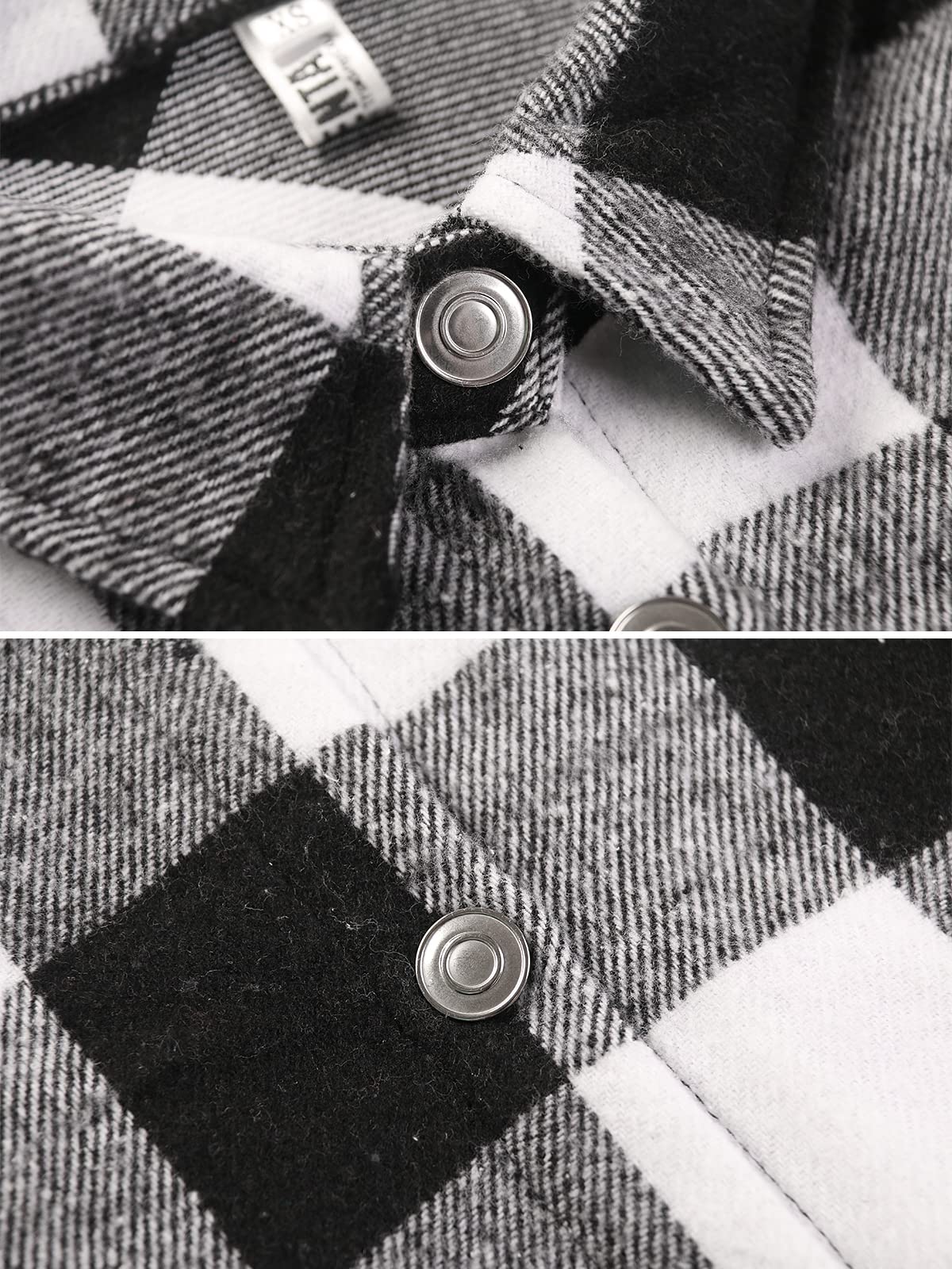 Aeslech - Camicie in denim leggero a maniche corte da ragazzo