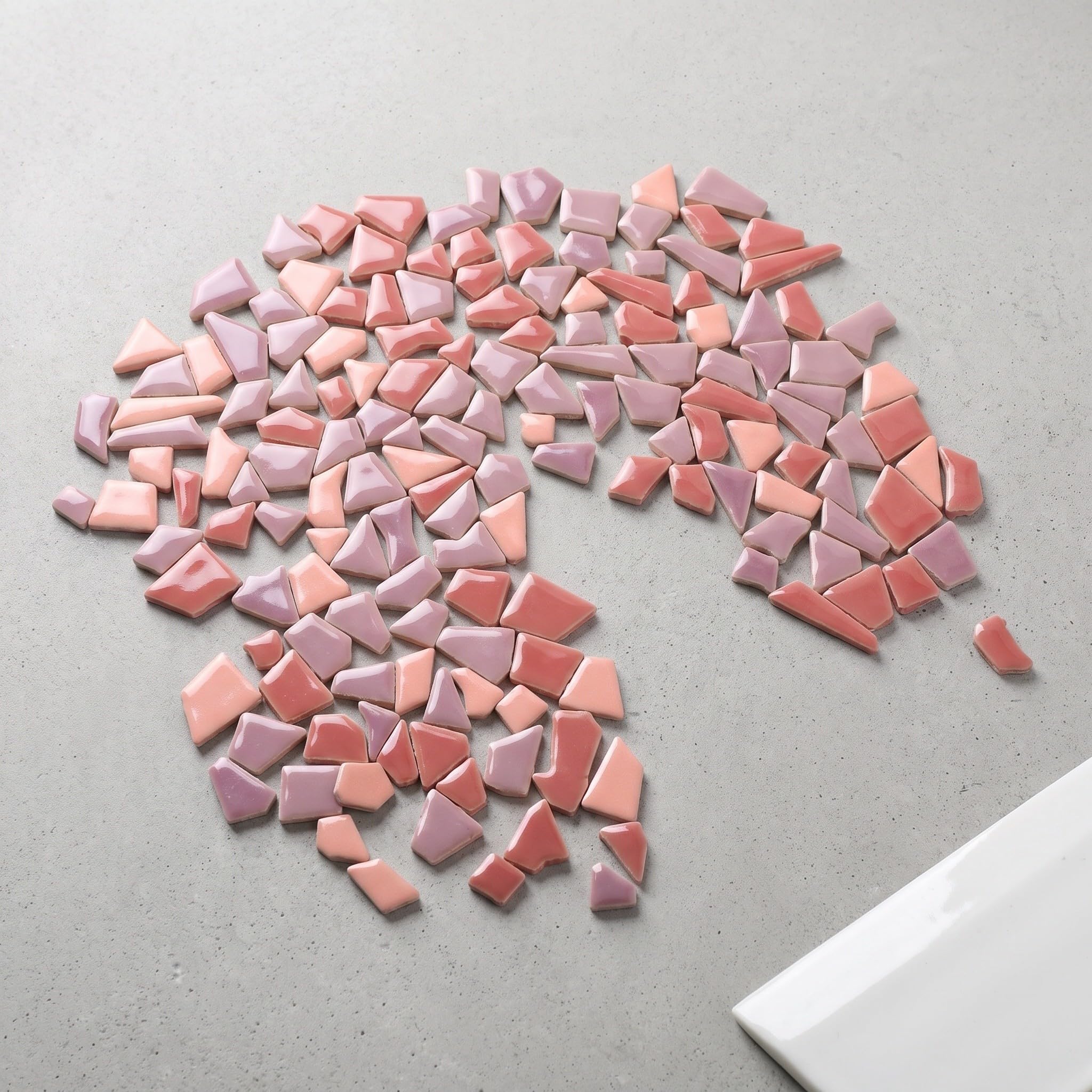 Toddmomy 1 sacchetto di mosaici in ceramica per lavori fai da te, pezzi di