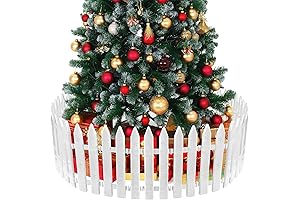 MCEAST Christmas Tree Safety Fence for Babies and Dogs