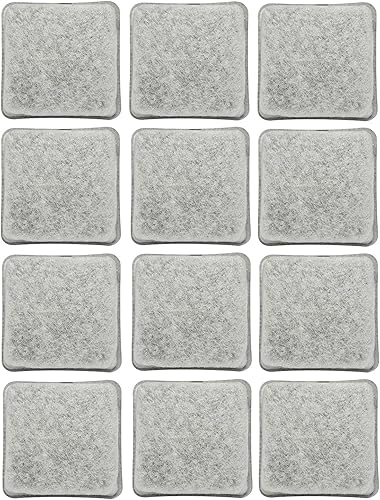 Univen Filtros de carbono extra resistentes compatibles con Littermaid LMF200, paquete de 12