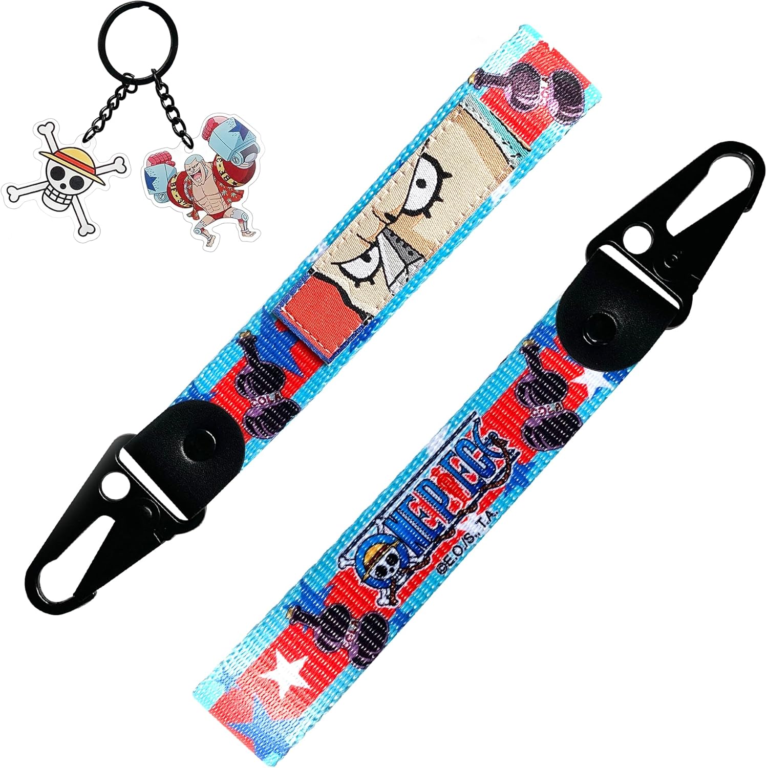 One Piece - Franky Keystrap and Keychain Bundle - Otaku