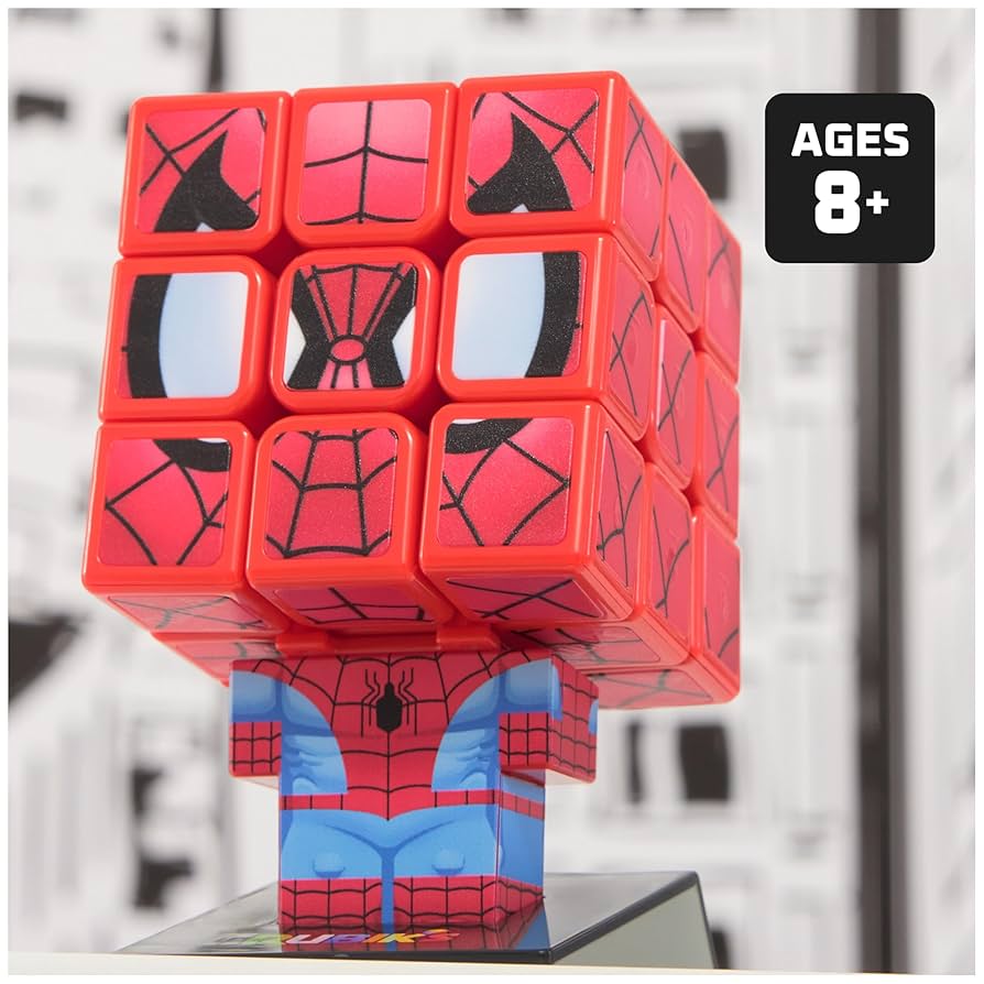 Amazon | ルービックキューブ、スパイダーマンキューバー