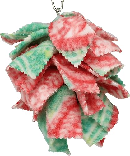 Miniatura 8 de Bonka Bird Toys 1796 Twist Fluff Colorful Fleece Fluffy Cuddle Parrot Cockatoo African Grey Quaker