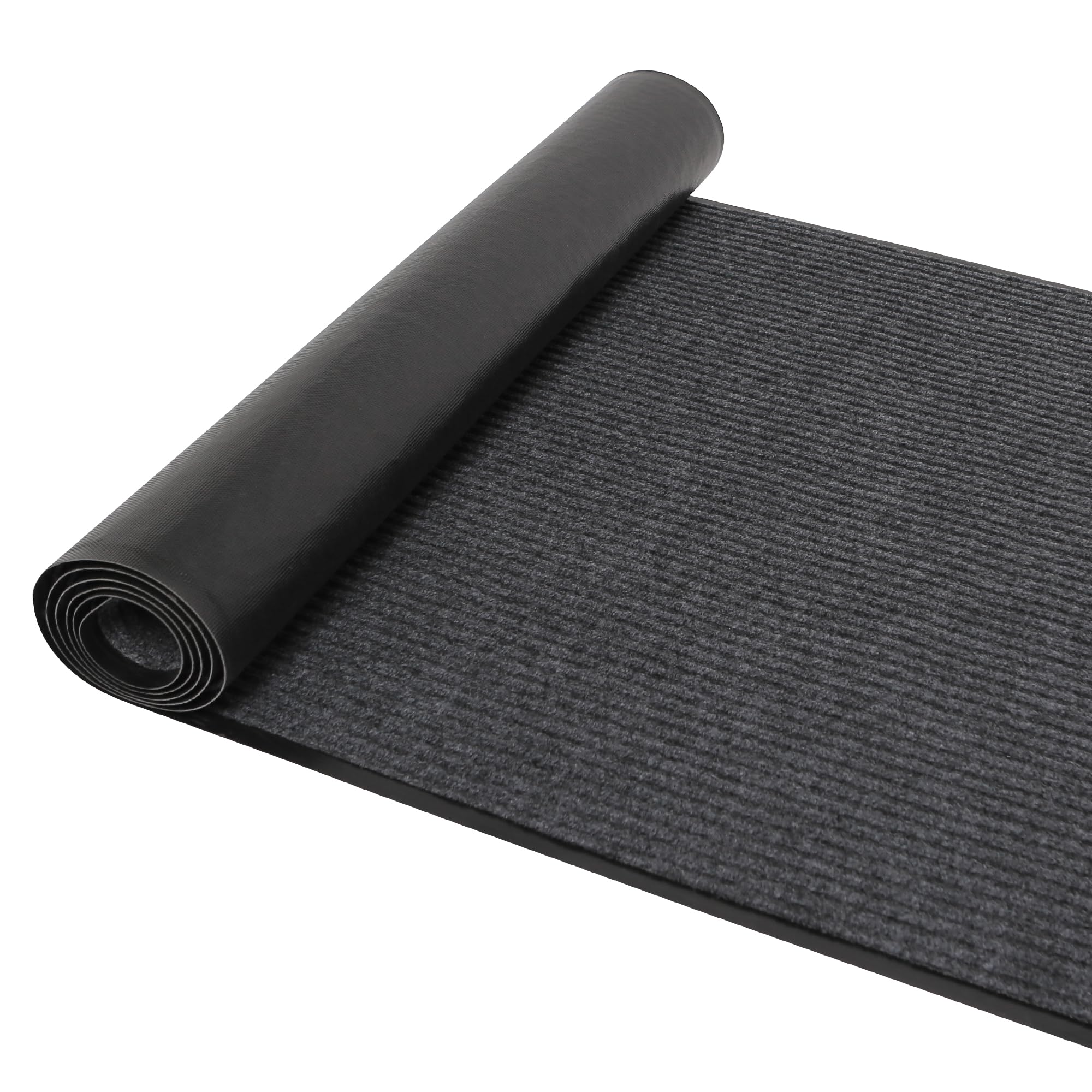 Commercial Grade Door Floor Mat 3'x10' Heavy Duty Brush Step Entrance Mat with Non Slip Rubber Backing Indoor Outdoor Door Mat - Quick Drying, Stain