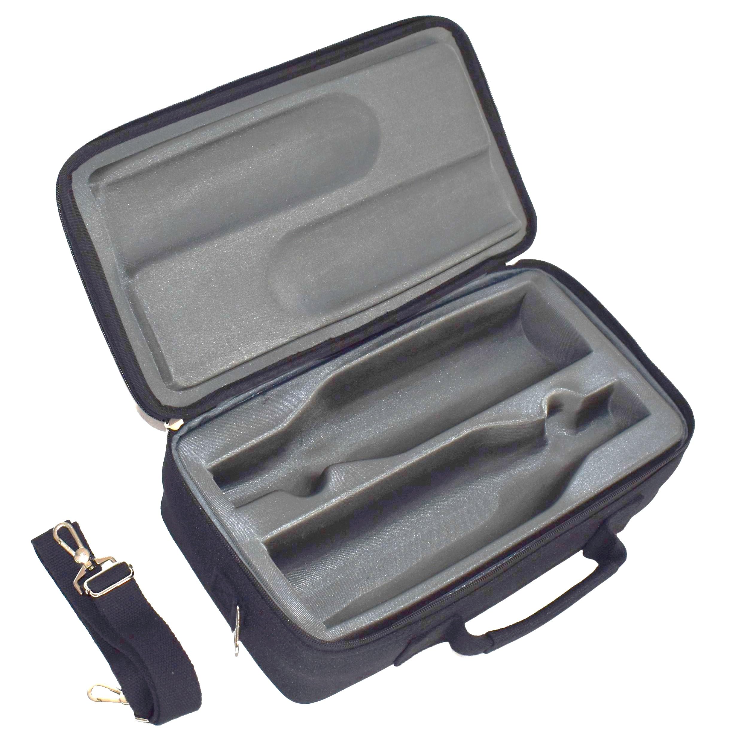 Borsa termica per trasportare bottiglie di vino, liquori e birra da viaggio. Le bottiglie sono infrangibili se cadono fino a 1,8 m., nero, Medium, 2 bottiglie