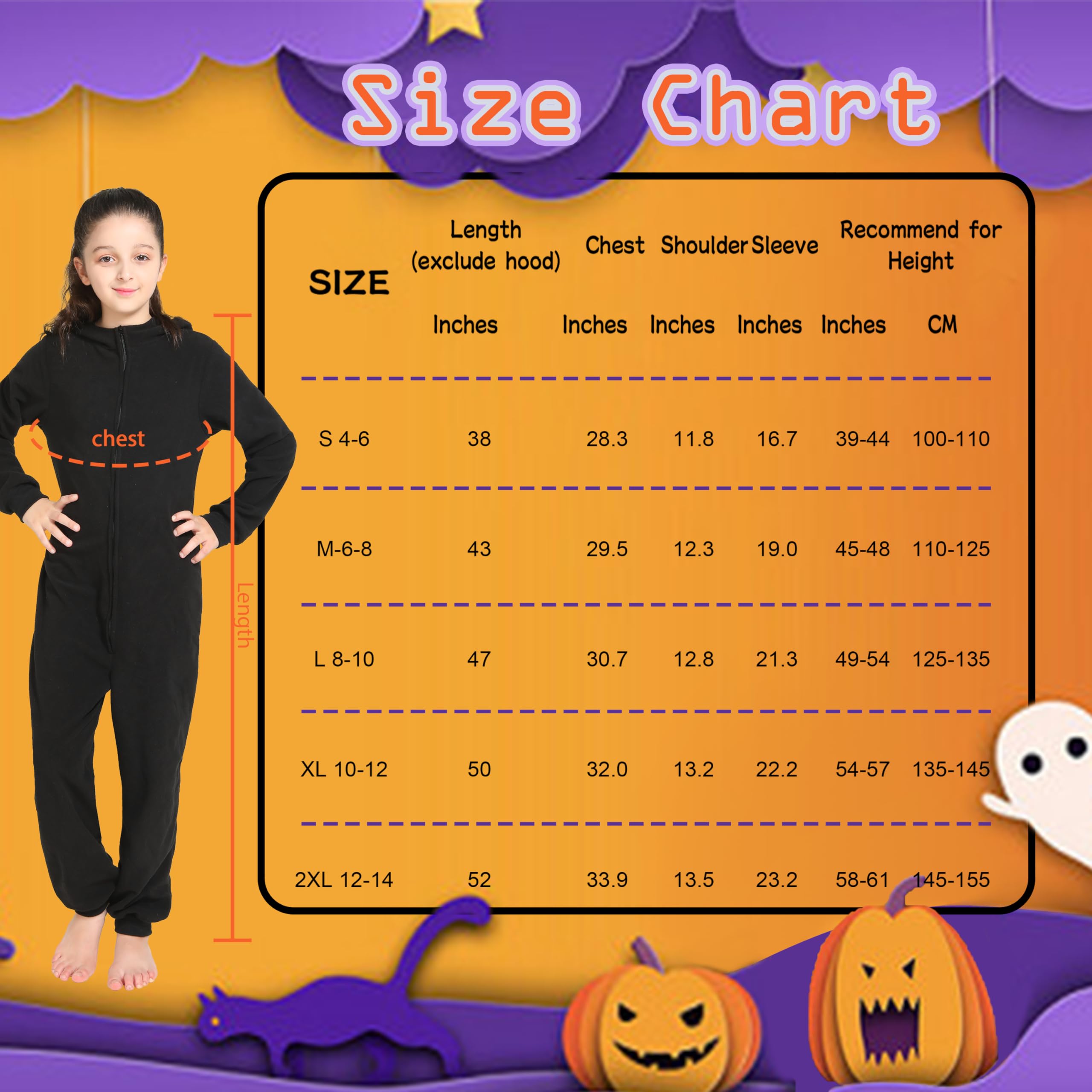 Wizland Kids Animal Onesie Costume Tygrysze, Maca, Czarna Kocura, Lew, Dalmatynka, Kostiumy Festiwalowe Dla Chłopców I dziewczynek Wiek 4-14 lat