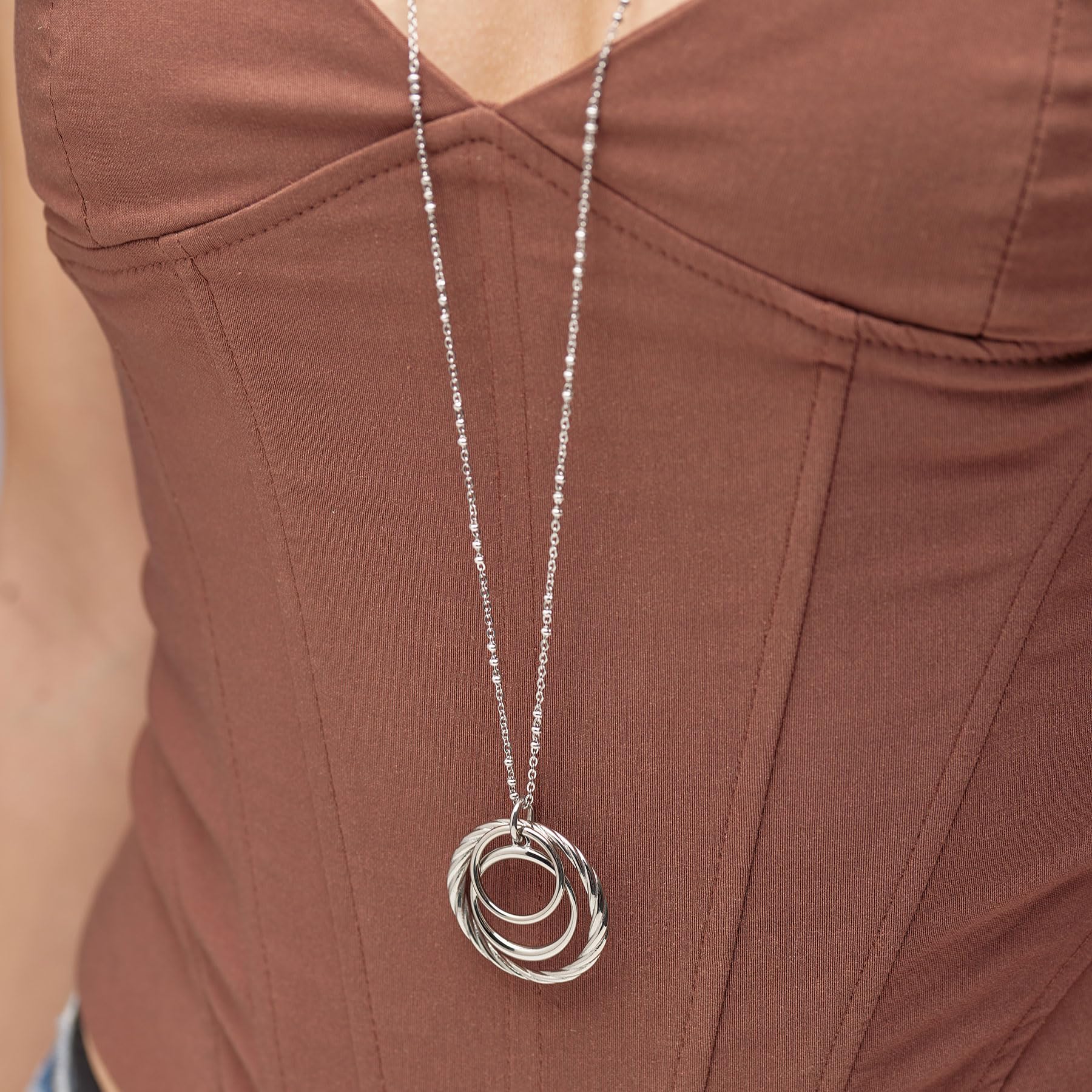 Brosway Collana Donna Lunga in Acciaio | Collana Lunga In Acciaio | Collezione Amy - BAY06
