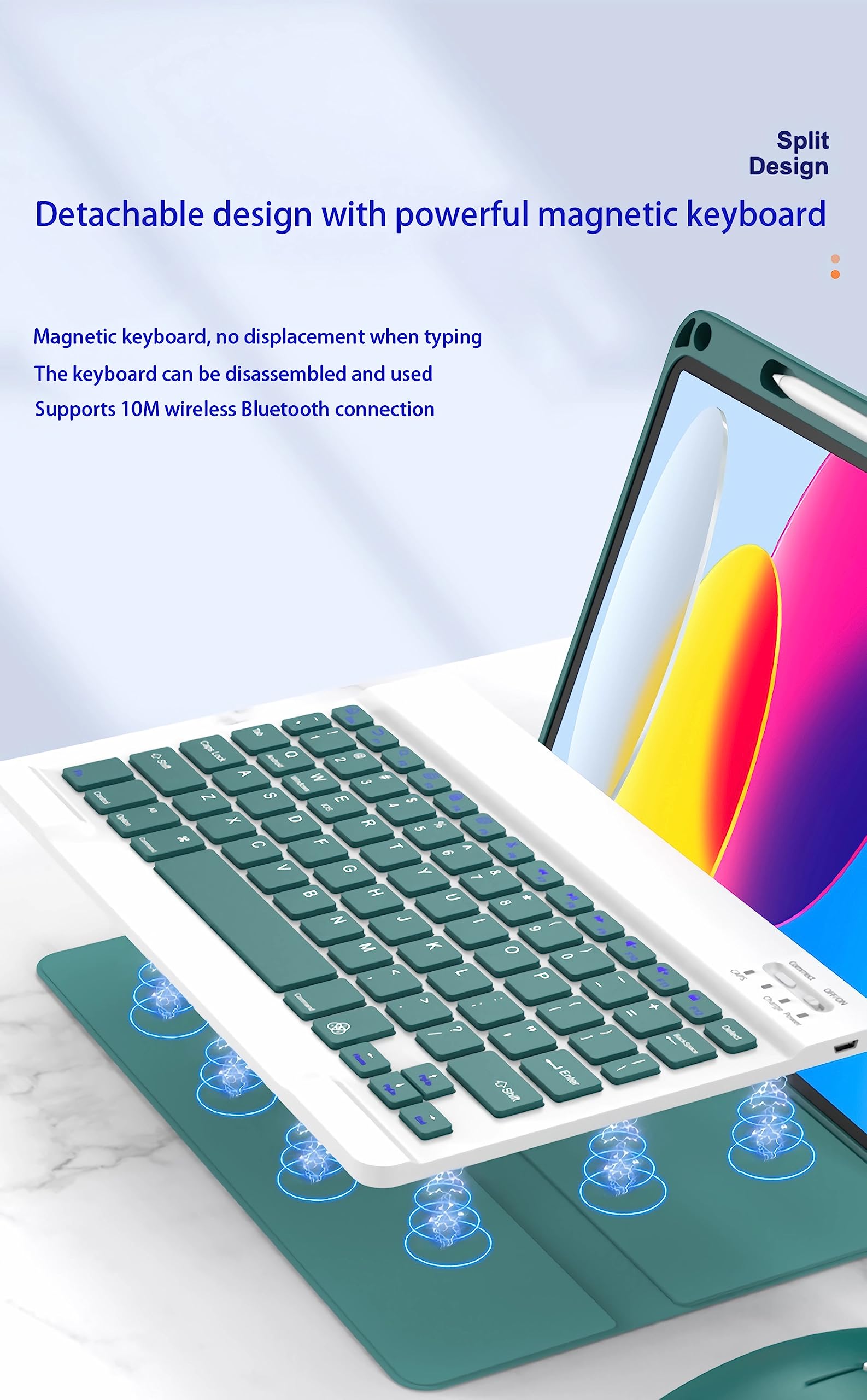 Amazon | キーボード付きケース のために huawei matepad タブレット型
