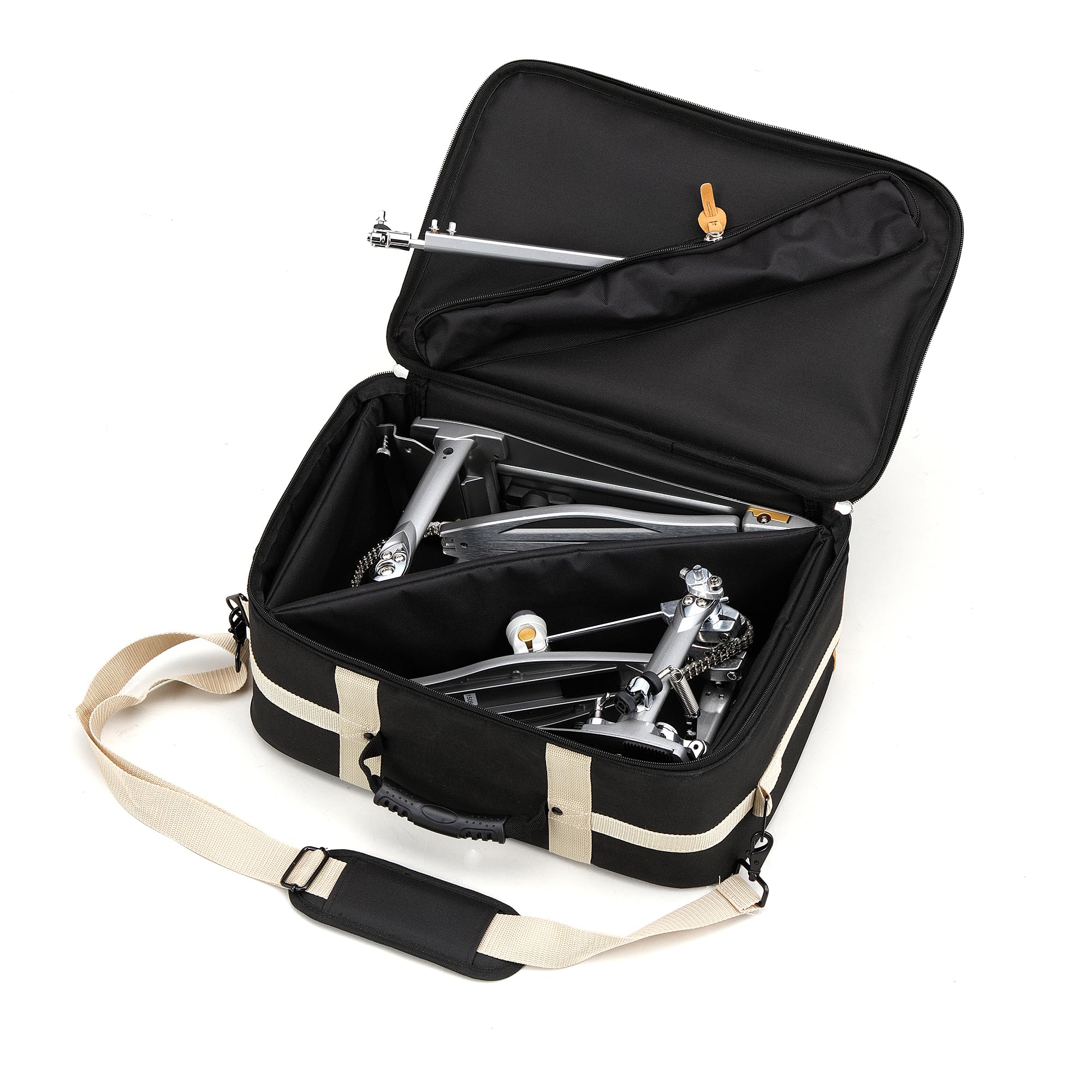 Tama PowerPad - Pedal de tambor doble, color negro