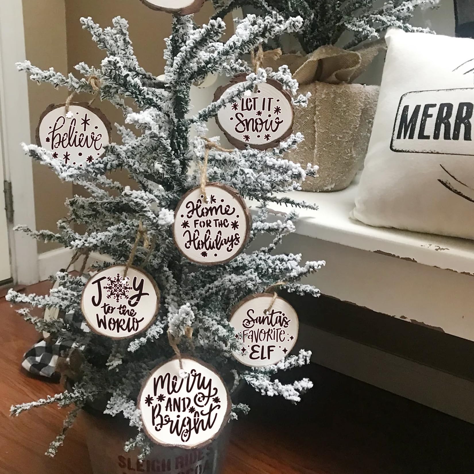 11 Stück Weihnachtsschablonen Set – 2 Größen, PET-Material, Wiederverwendbar Für Holz, Leinwand & Stoff