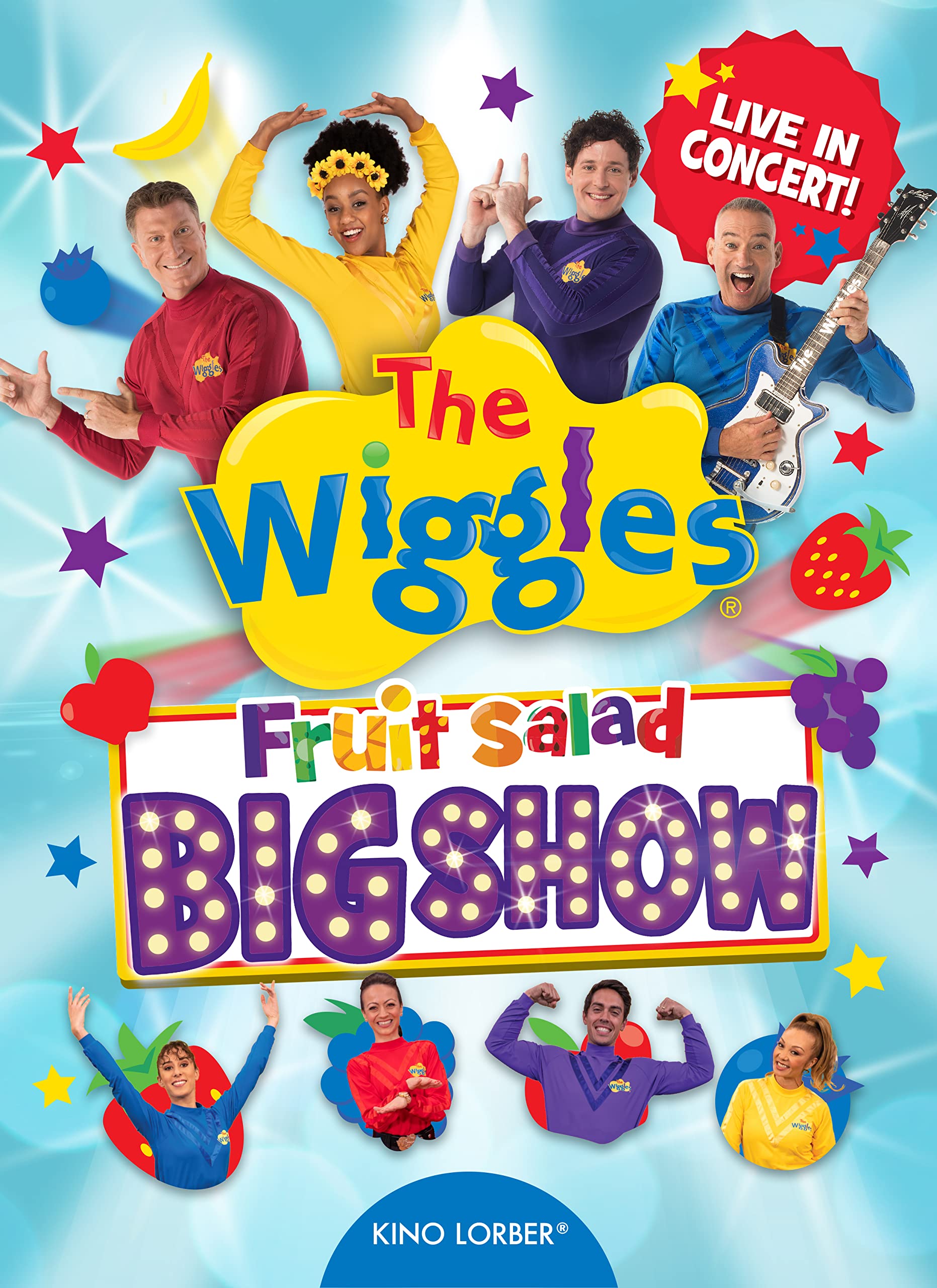 Amazon.com: The Wiggles: Fruit Salad Big Show [DVD]