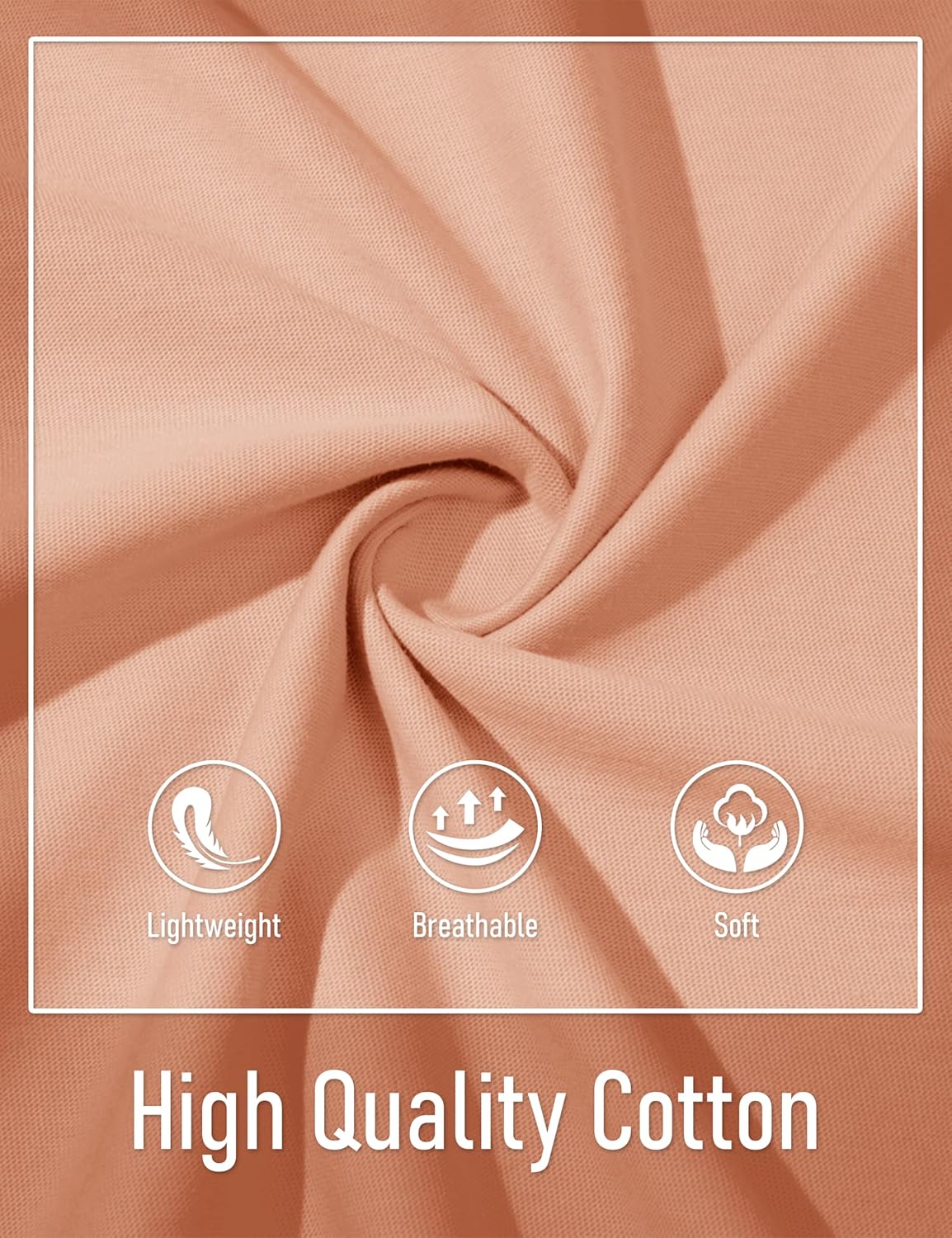 MAGCOMSEN Men's Henley Short Sleeve Shirt Moisture Wicking Lightweight Cotton T-Shirts Casual Summer Basic Tee Shirt - Image 6