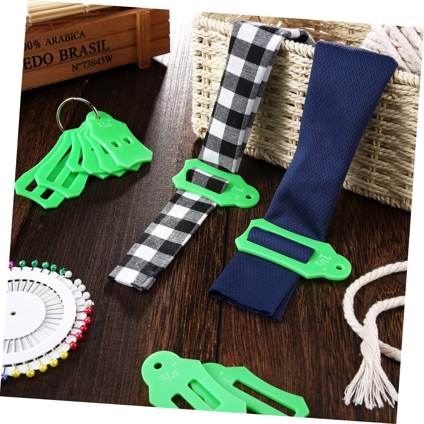 STOBOK 5juegos Herramientas De Coser Para Acolchar Fabricante De Cintas De Tela Herramienta De Coser Para Proyectos De Manualidades y Bricolaje