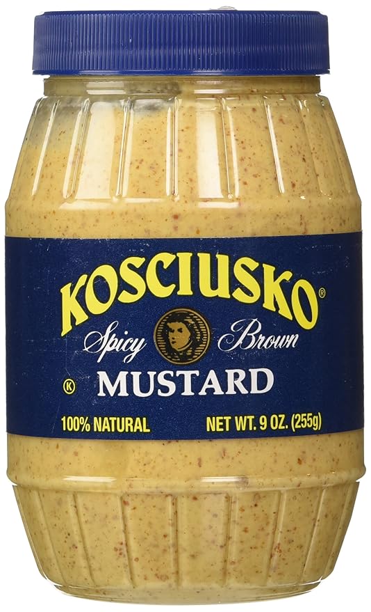 Kosciusko Spicy Brown Mustard, 9 oz Everything Else
