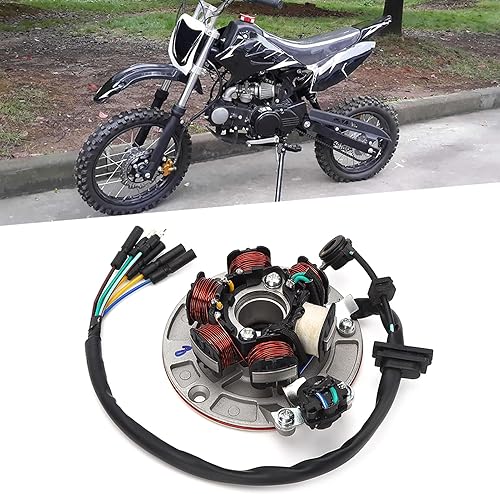 Miniatura 2 de Reemplazo de estator Magneto, placa de estator Magneto de repuesto de 5 bobinas, estator de encendido magnético, accesorio de motocicleta apto para