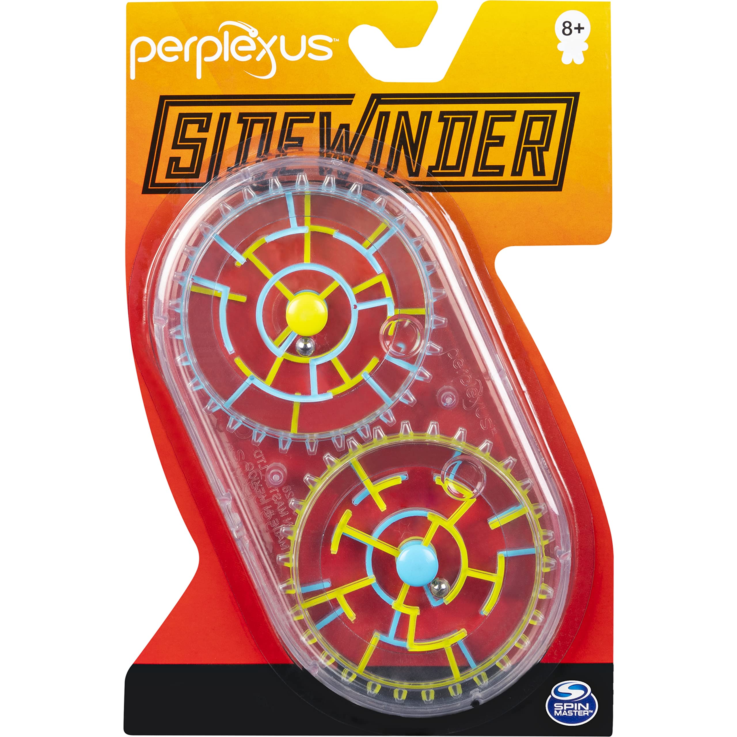 Perplexus Sidewinder Portable 3D Maze Game with 2 Maze Games for Ages 8+
