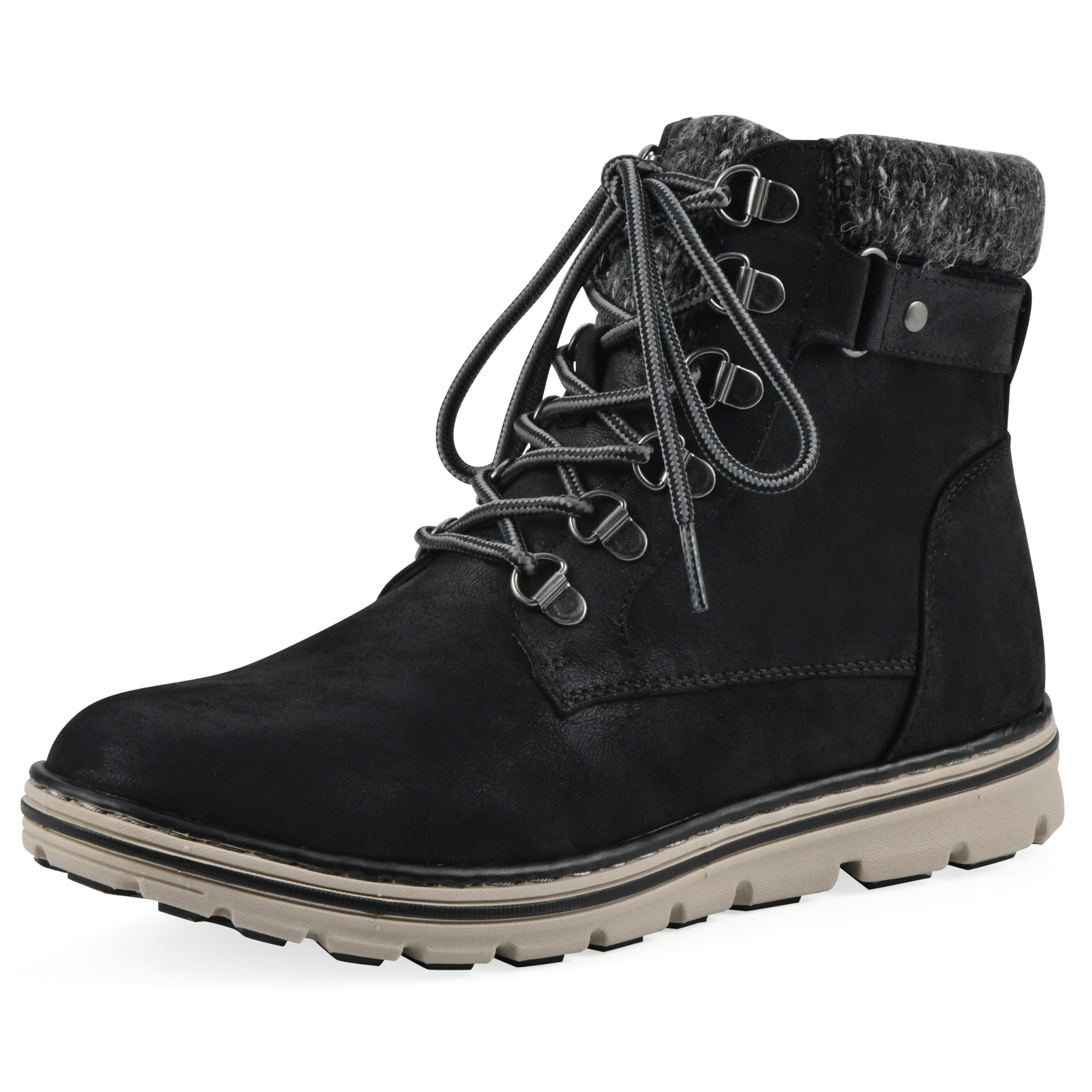 Cliffs by White Mountain Women's Kimora Cushioned Lace-Up City Hiker Ankle Bootie