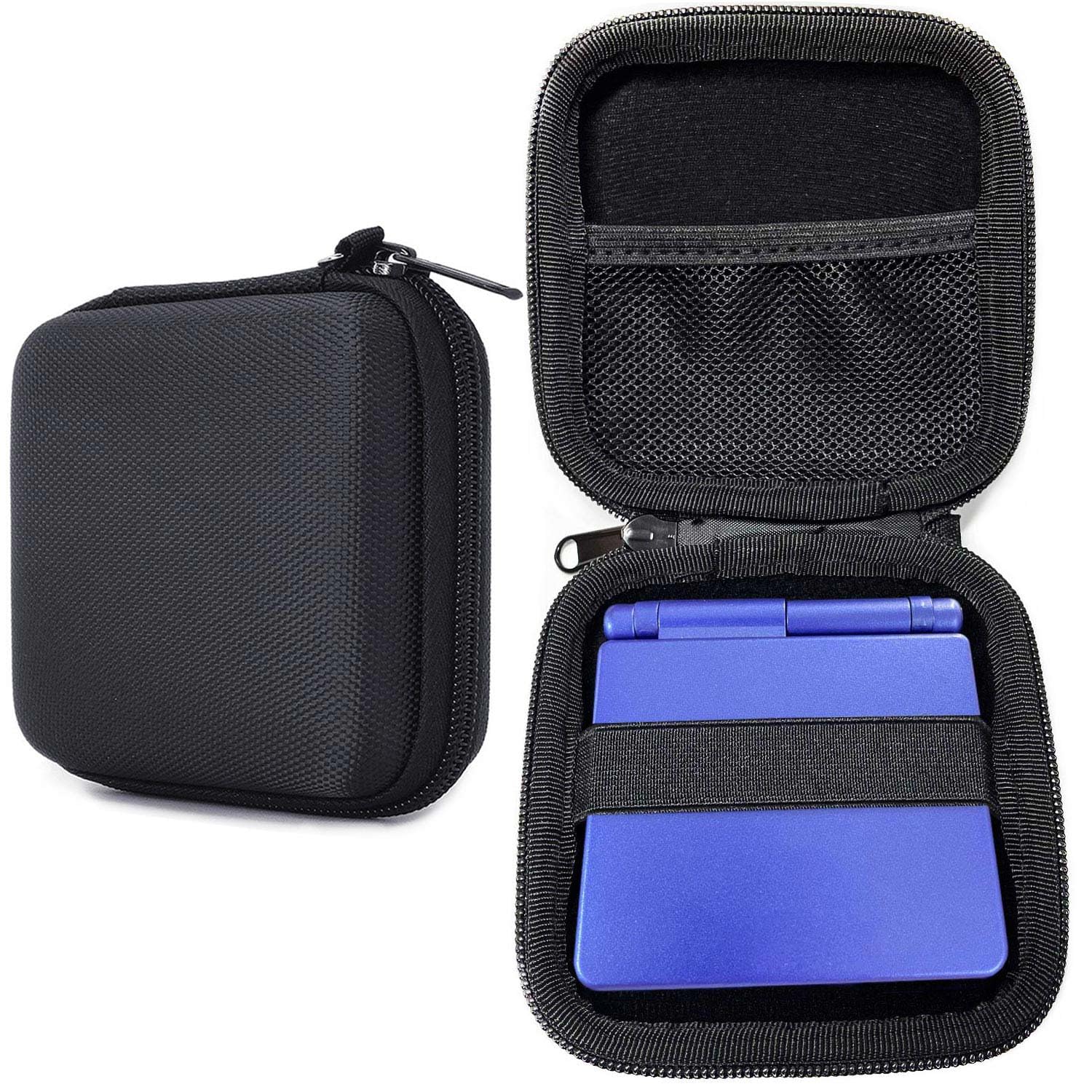 Étui de Protection pour Gameboy Advance SP GBA SP, Housse Rangement Portable, Chargeur MacBook, Accessoires (Noir)
