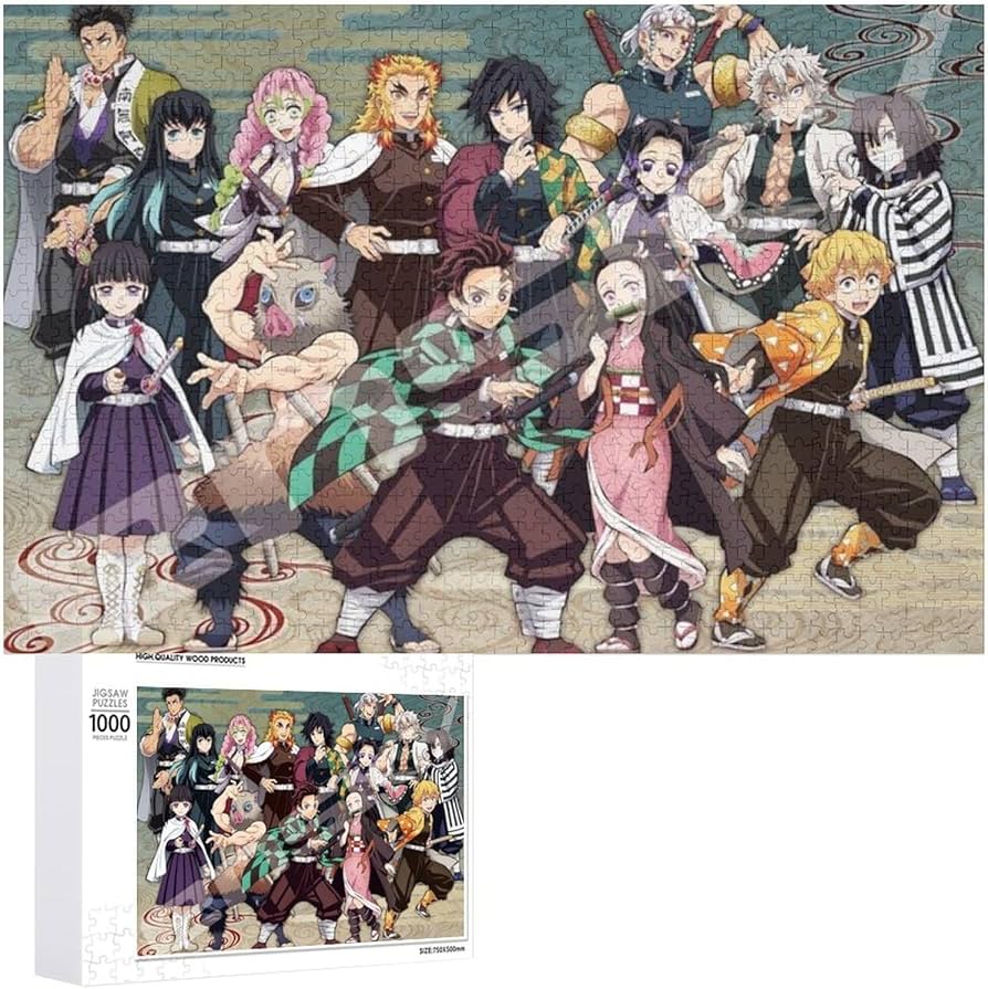 Amazon.co.jp: 鬼滅の刃ジグソーパズル アニメ 大人用 減圧 脳