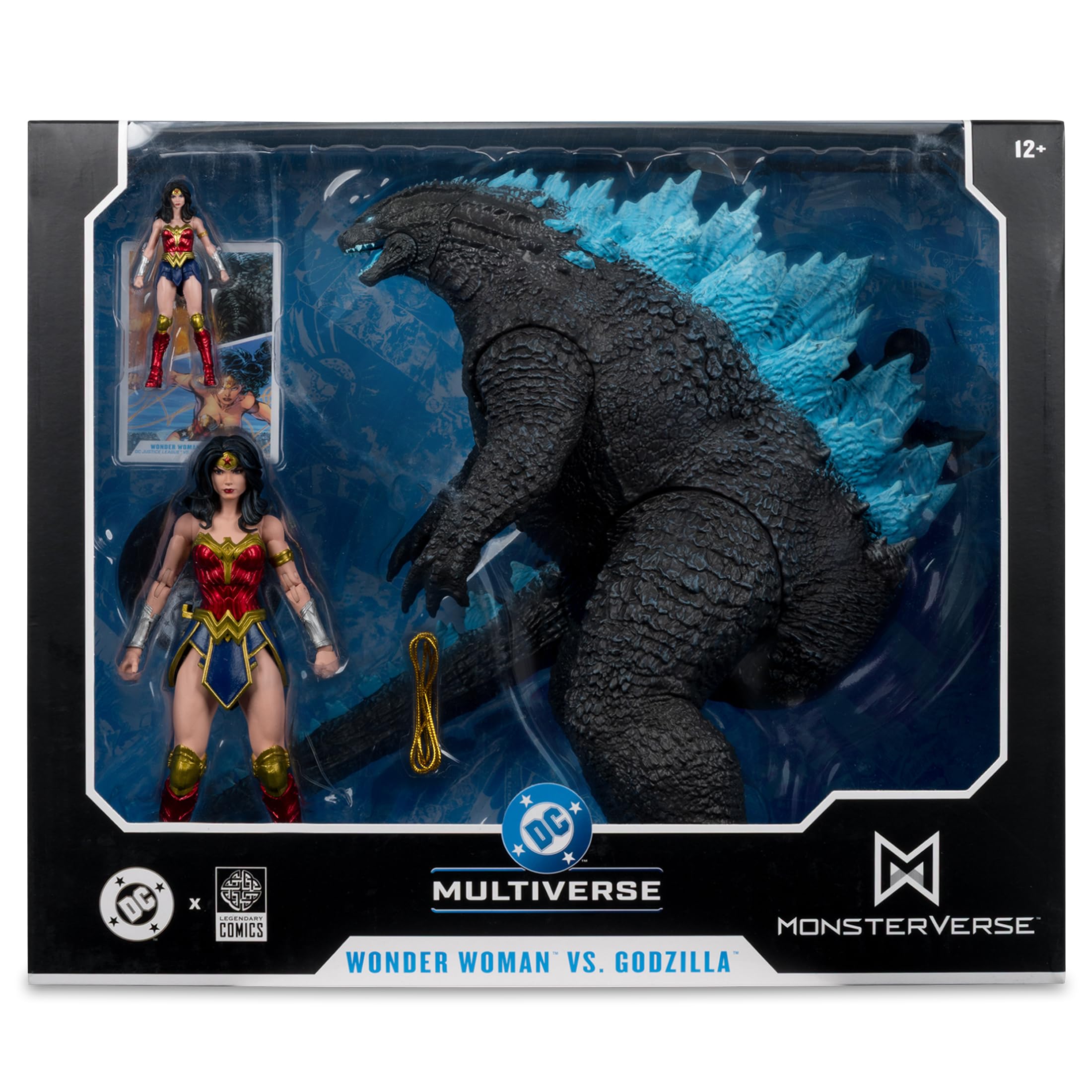 McFarlane Toys - DC Multiverse Wonder Woman kontra Godzilla (Liga Sprawiedliwości kontra Godzilla) 2 szt