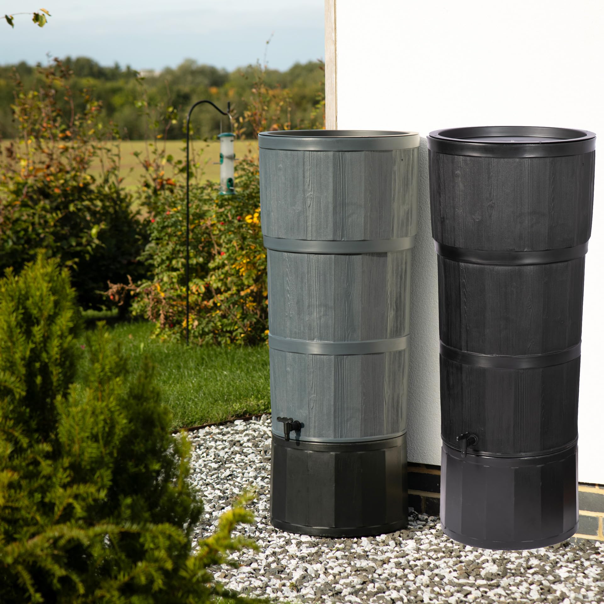 Oak Wood Premium 150L Extra Large Water Butt