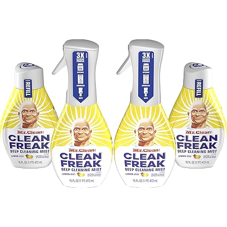 Amazon.com: Mr. Clean, Deep Cleaning Mist Multi-Surface Spray, Lemon ...