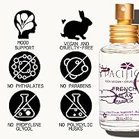 Vista 184 de Pacifica Beauty, Wanderlust - Juego de prueba de perfume en aerosol, vainilla isla, 5 aromas, juego de regalo de muestra de fragancia, aceites