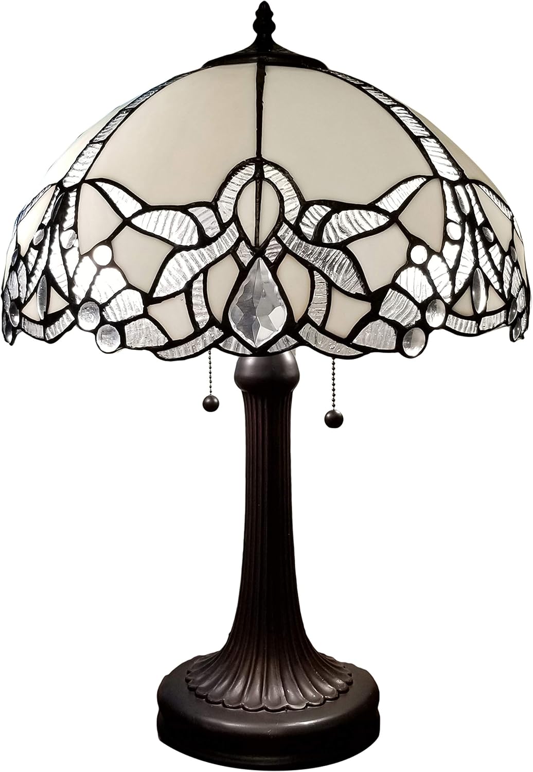 70% оƒƒ Evеrуthіng Amora Lighting Tiffany Style Table Lamp Banker Jeweled Jagged Edge 23 Tall Stained Glass White Mahogany Elegant Vintage Antique Light Décor Living Bedroom Office Handmade Gift AM241TL16B Flаѕh Sаlе Amora Lighting Tiffany Style Table Lamp Banker Jeweled Jagged Edge 23 Tall Stained Glass White Mahogany Elegant Vintage Antique Light Décor Living Bedroom Office Handmade Gift AM241TL16B