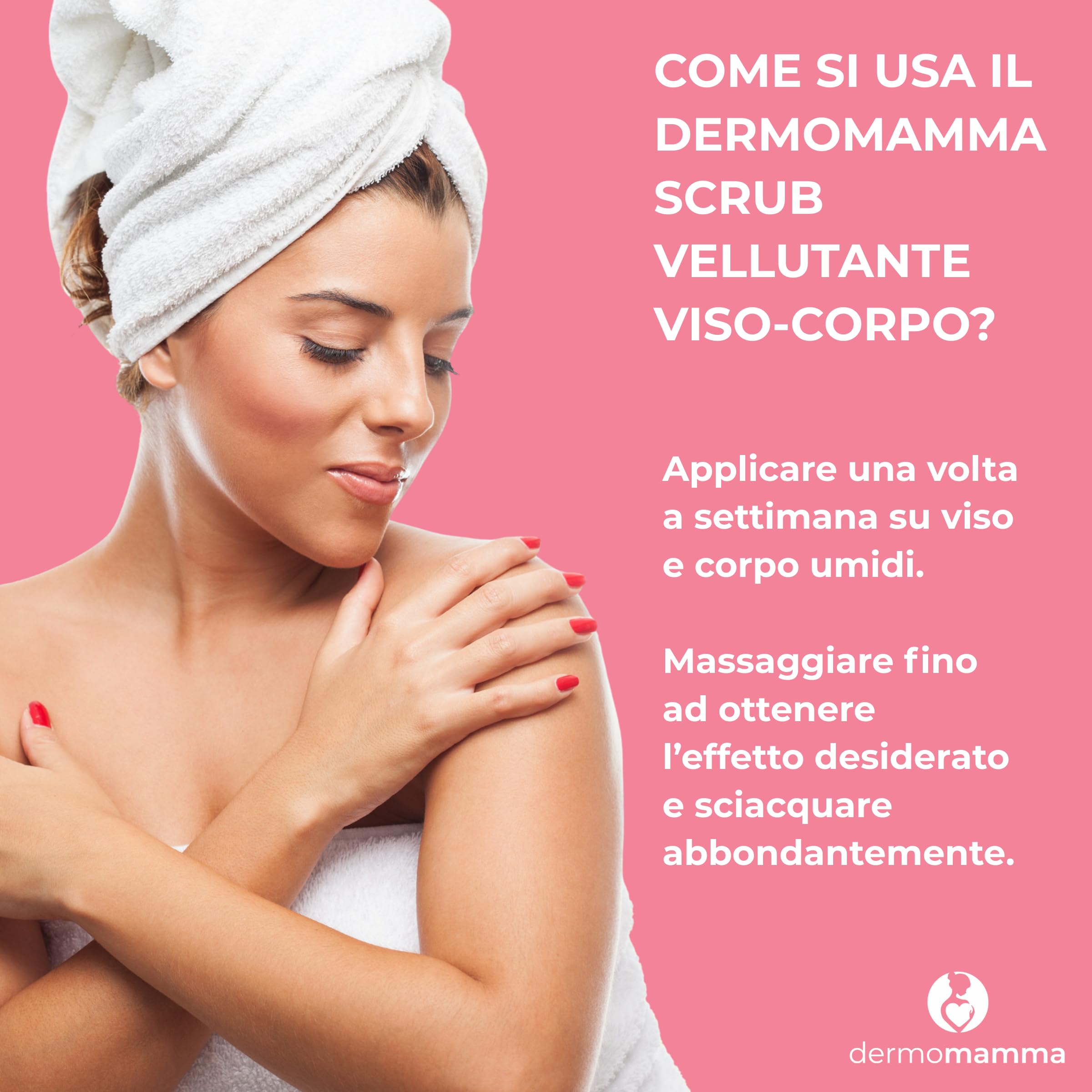 Scrub Vellutante Viso-Corpo, Azione Rigenerante, Stimola il Turn-over cellulare, Vegan e Green Formula, Indicato in Gravidanza e Allattamento, 100 ml.
