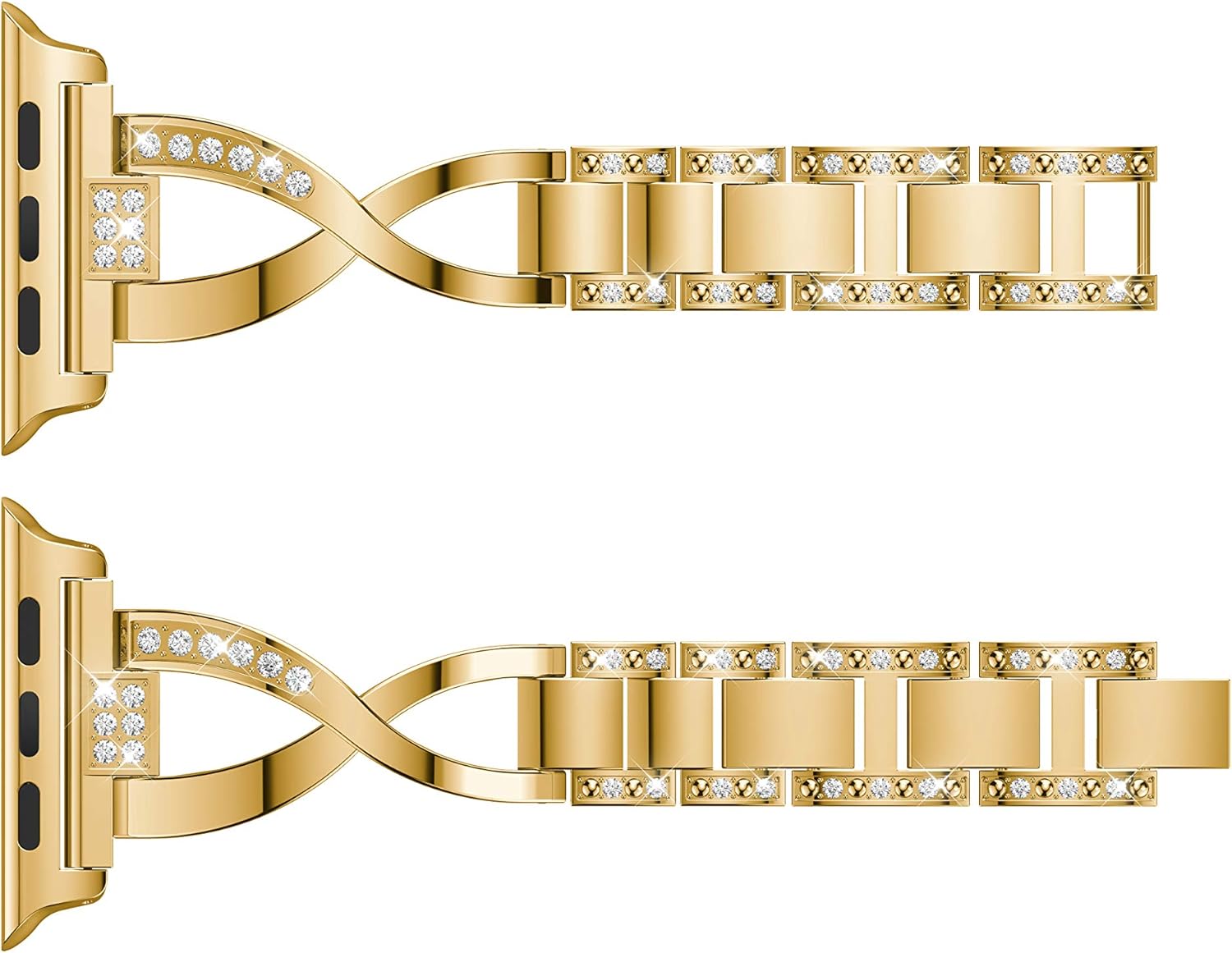 Flash Sale Dassions Vlokomz Metal Cuff Bangle Bracelet Bling Rhinestone Diamond Wristband X-Link Glitzy Strap Band for Apple Watch Band 42mm 44mm 45mm Women Iwatch Series 7 6 5 4 3 2 1 SE (42mm/44mm/45mm Gold) Review Dassions Vlokomz Metal Cuff Bangle Bracelet Bling Rhinestone Diamond Wristband X-Link Glitzy Strap Band for Apple Watch Band 42mm 44mm 45mm Women Iwatch Series 7 6 5 4 3 2 1 SE (42mm/44mm/45mm Gold)