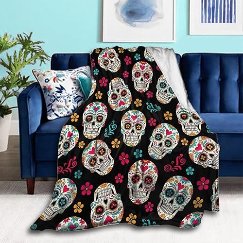 Lindas mantas para mujeres y niñas, manta de microfibra ligera, manta de franela tamaño Queen King para el hogar, cama, sofá y dormitorio,