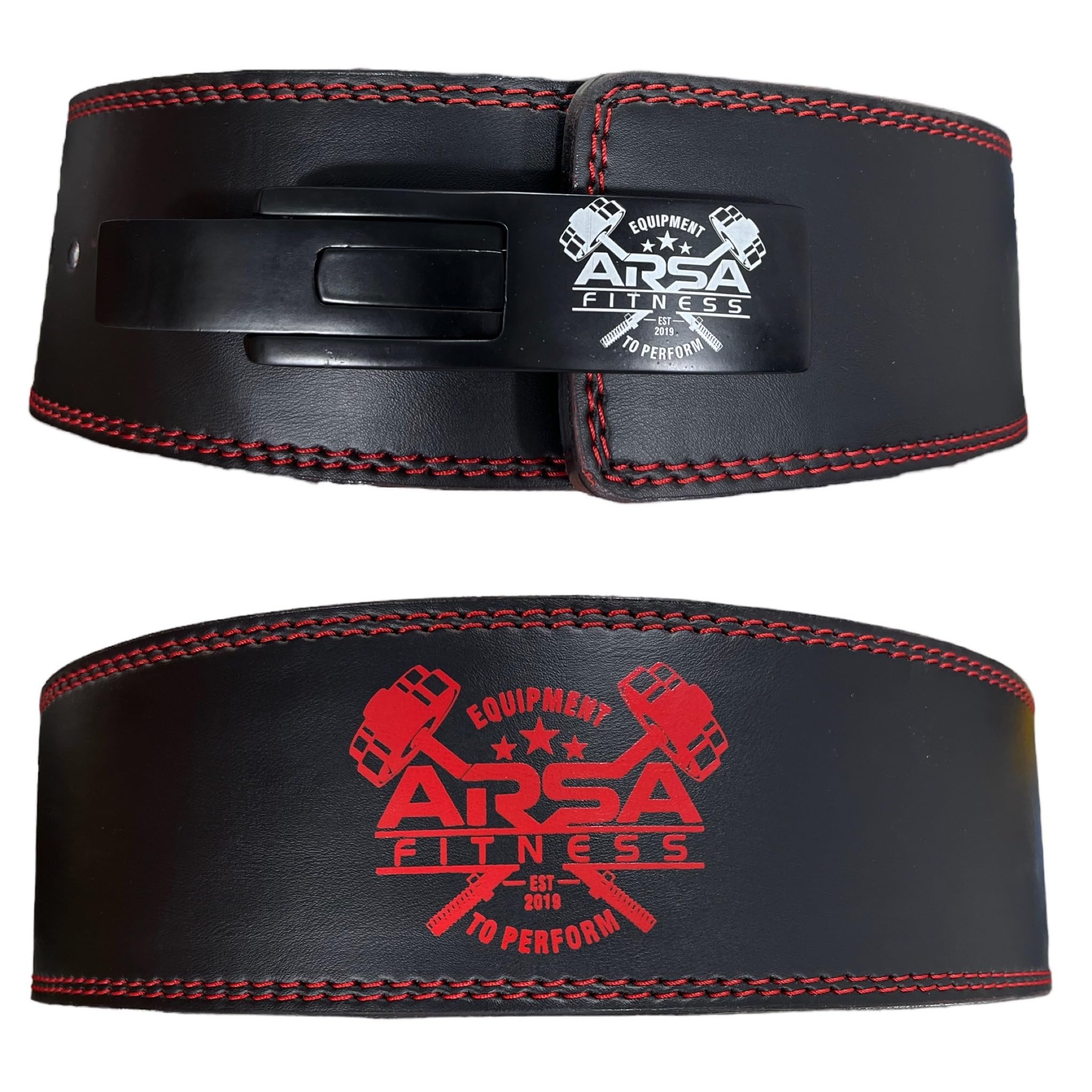 Arsa Fitness Suede Leather Lever Belt