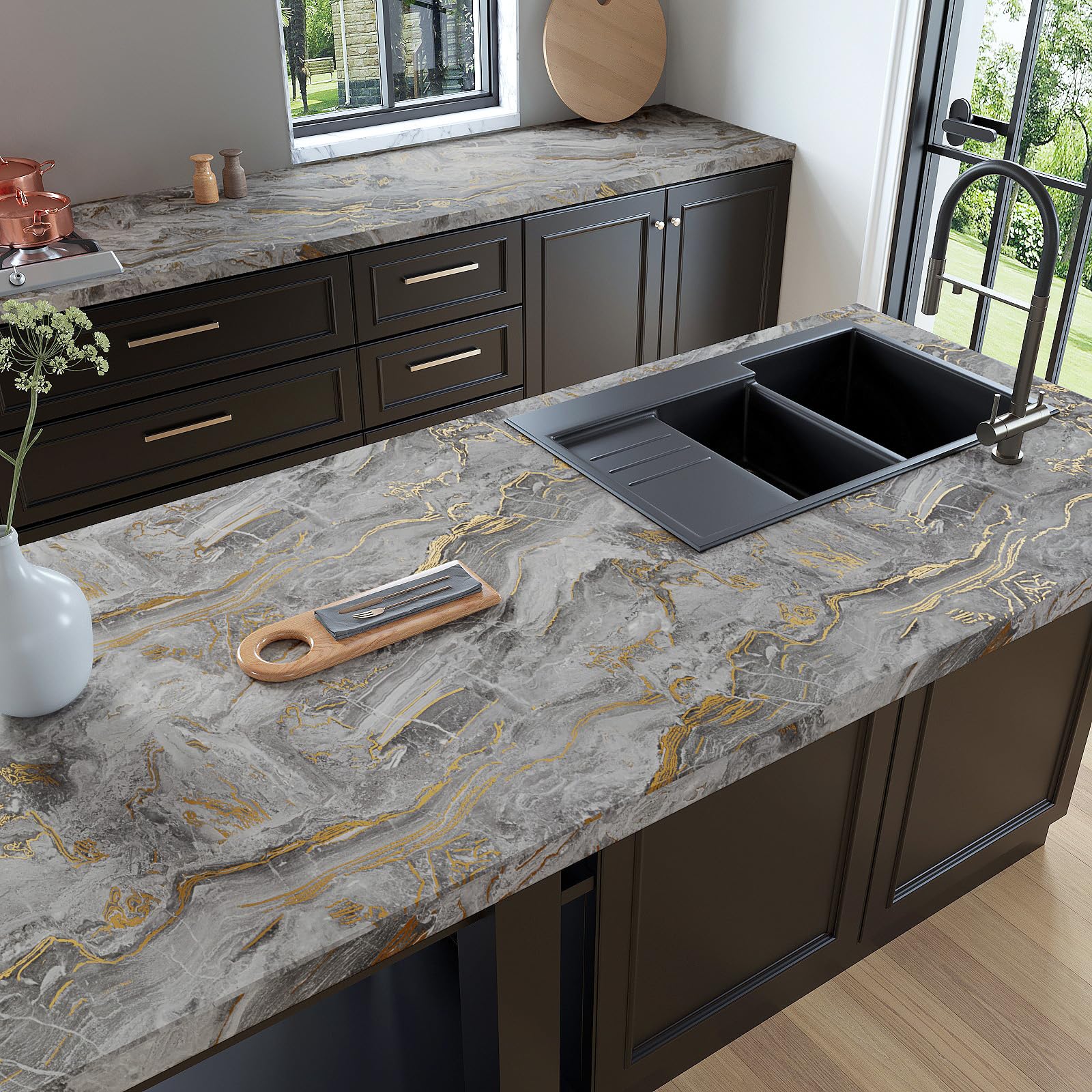 How to Cover Kitchen Countertops With Contact Paper: Easy & Stylish Guide