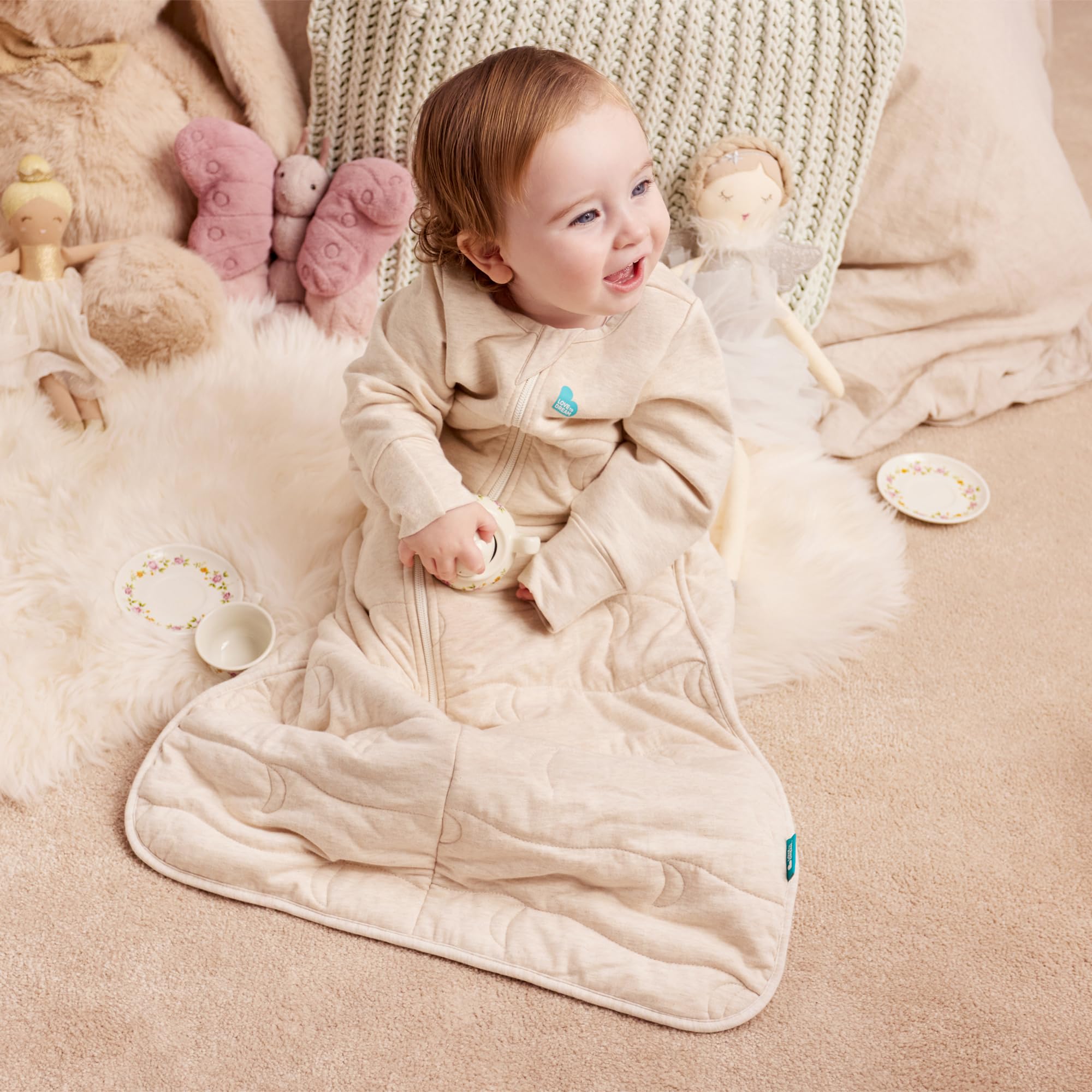 Love To Dream™ Sleep Bag, 18-36 Months - Oatmeal, 1-3 (18-36 Months) - Image 2