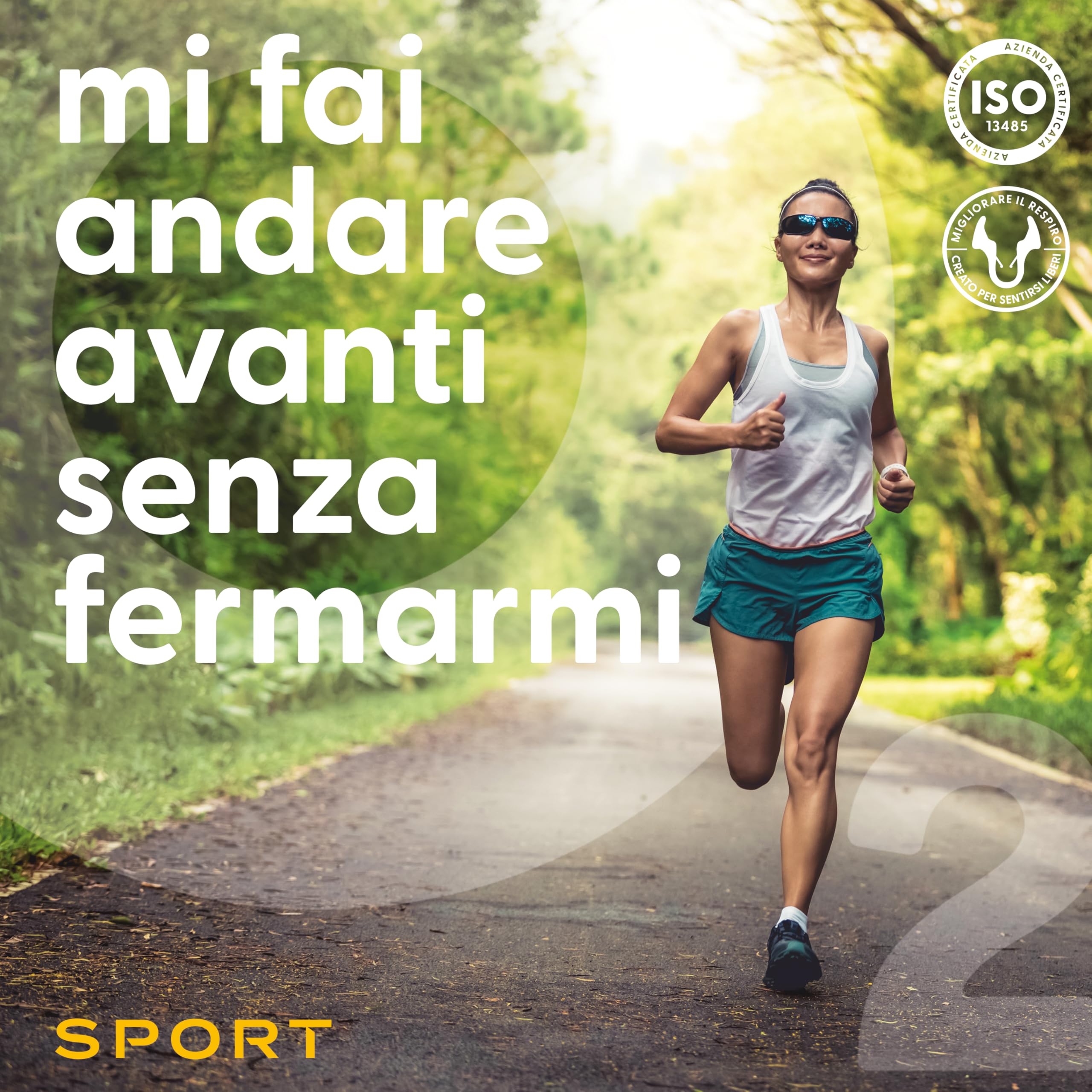 Airmax Sport Trial Pack - Dilatatori nasali unisex, facili da usare, sicuri e comodi, migliorano il flusso d'aria, blu (s) e trasparente (m)