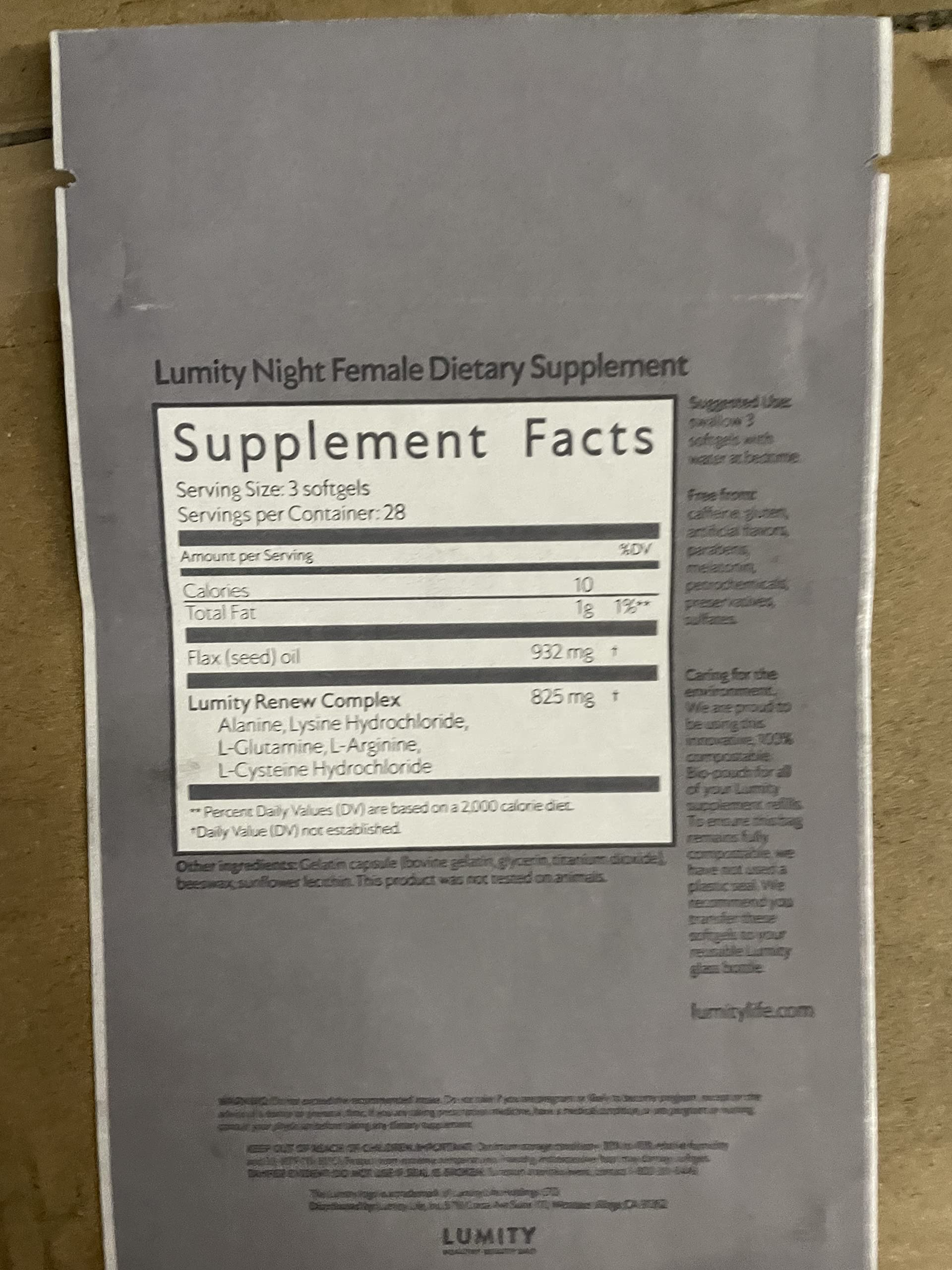 Lumity Immunity Boosting Morning & Night Pouches Vitamin D3, Zinc