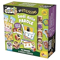 Lisciani Giochi CAROTINA Gli UTILISSIMI Dadi EDUCATIVI Il Gioco delle Parole