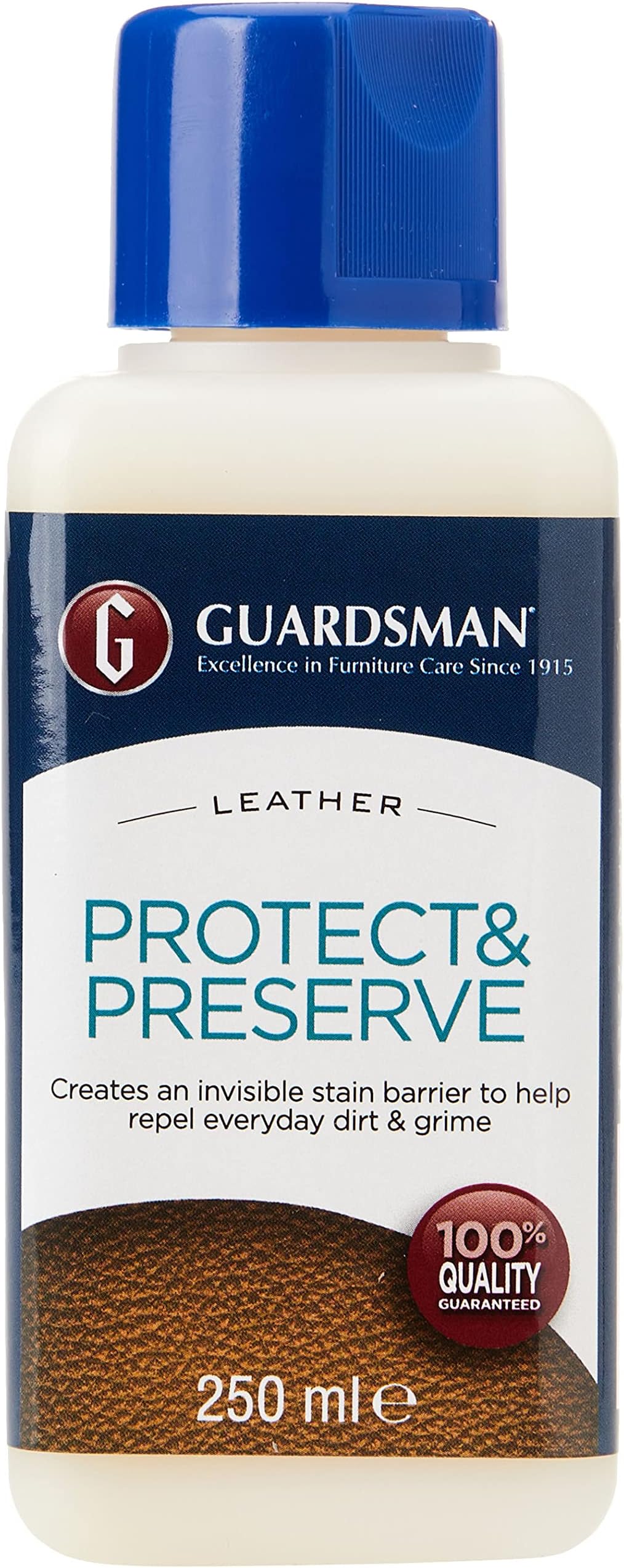 Water Based Leather Protect & Preserve Spray, 250ml | Long Term Protection Repels Dirt and Grime, Suitable for Protecting Leather Furniture, Leather Apparel, Auto Interiors & Handbag