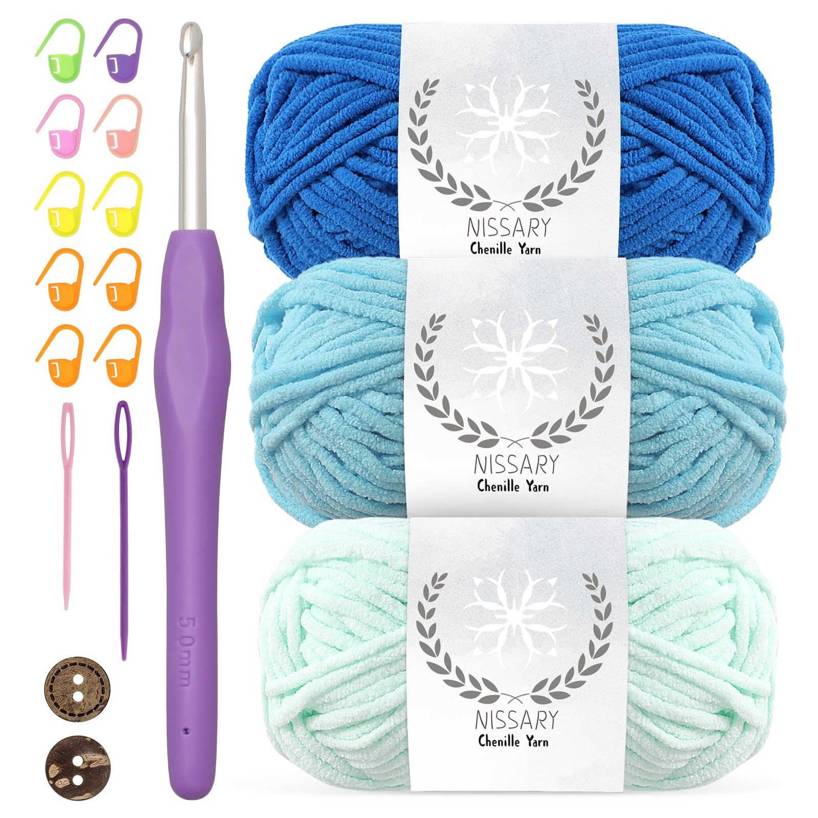 chenille wolle zum häkeln