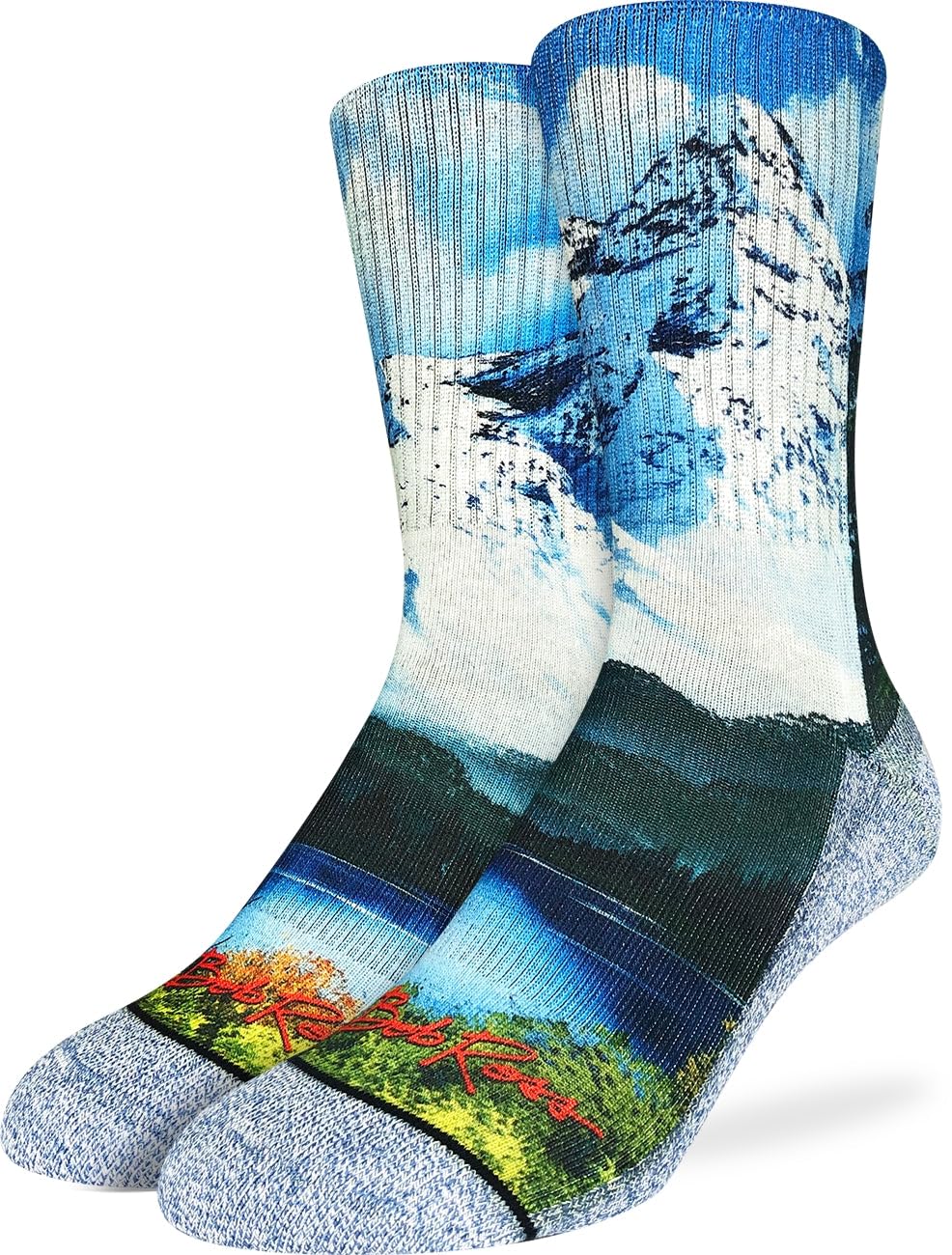 Good Luck Sock Men's Bob Ross Socks, Adult