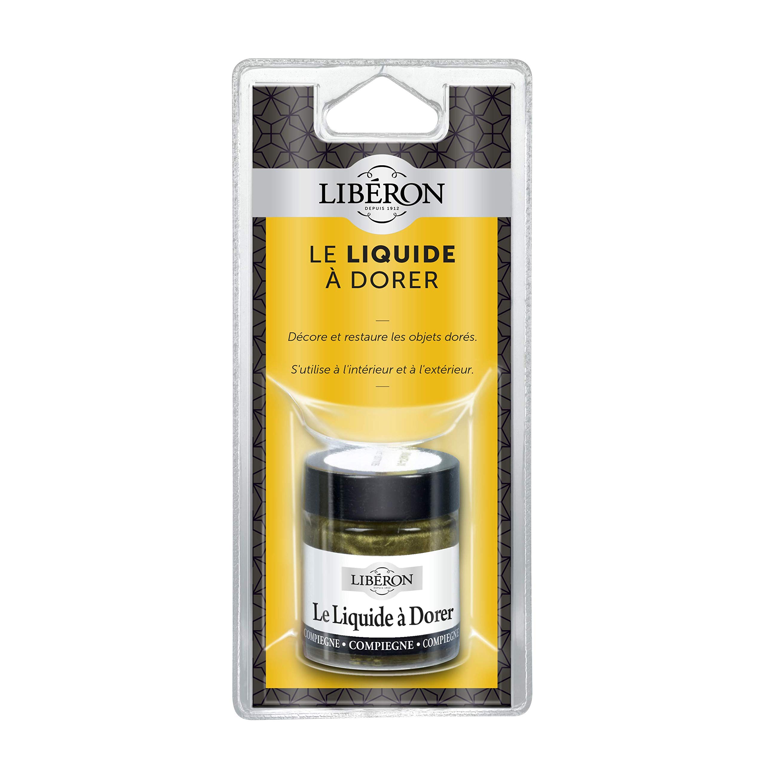 Libéron Liquide à dorer 30mL Aspect dorure à la feuille
