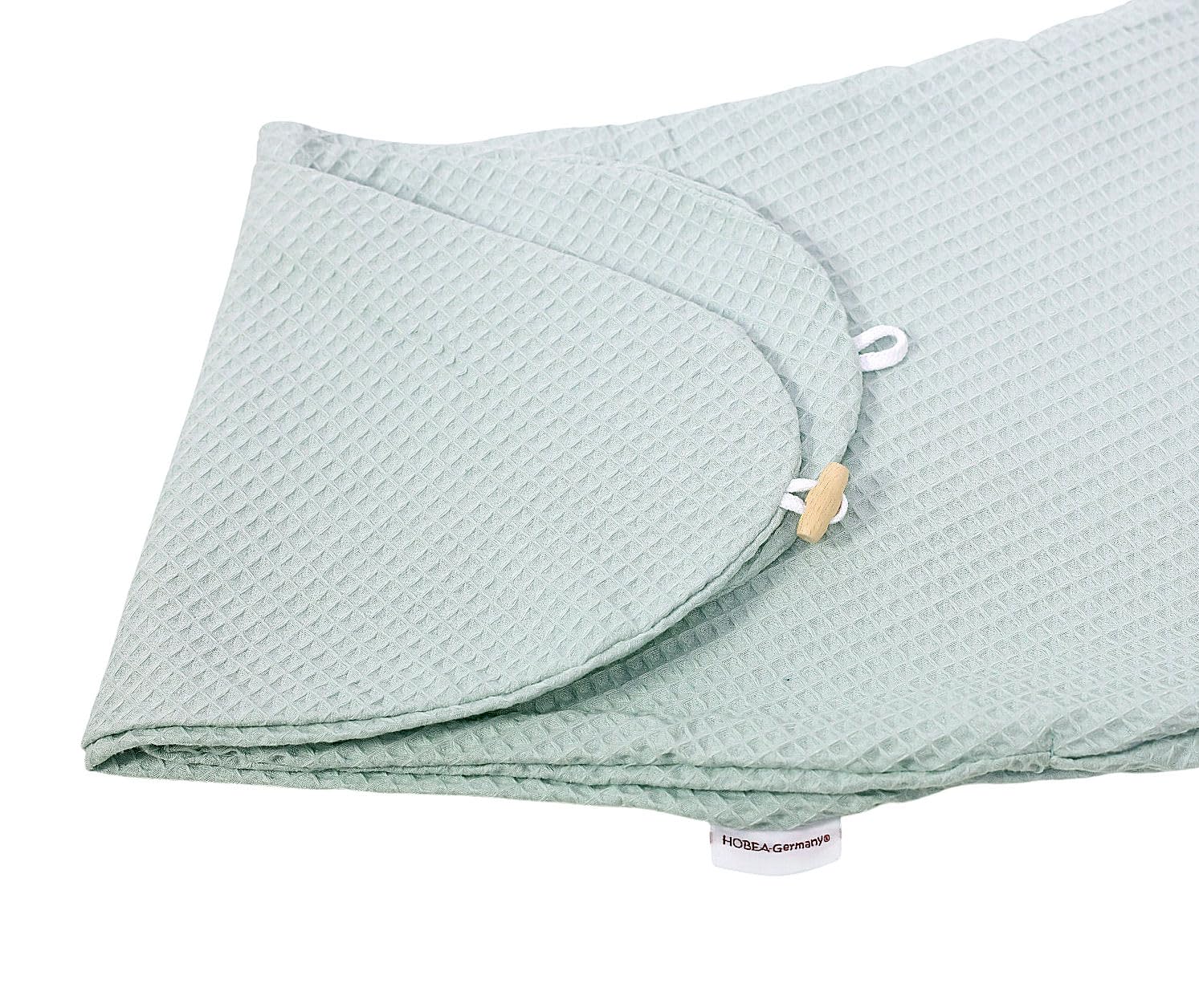 HOBEA-Germany Funda de Almohada de Lactancia para Cojines de Lactancia 190cm diseños (Muselina Topo) — view 84