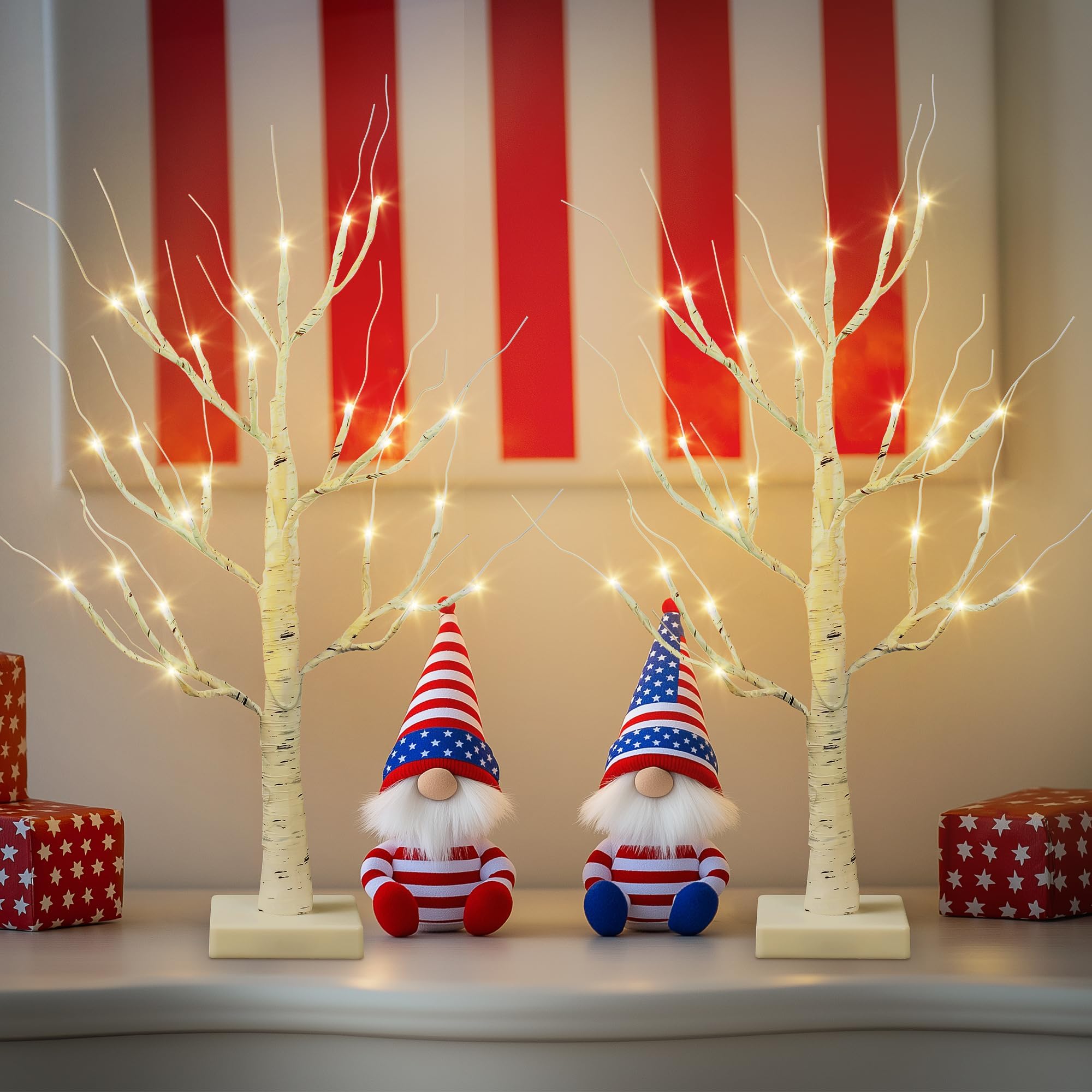 encavy 4th of July Table Decorations